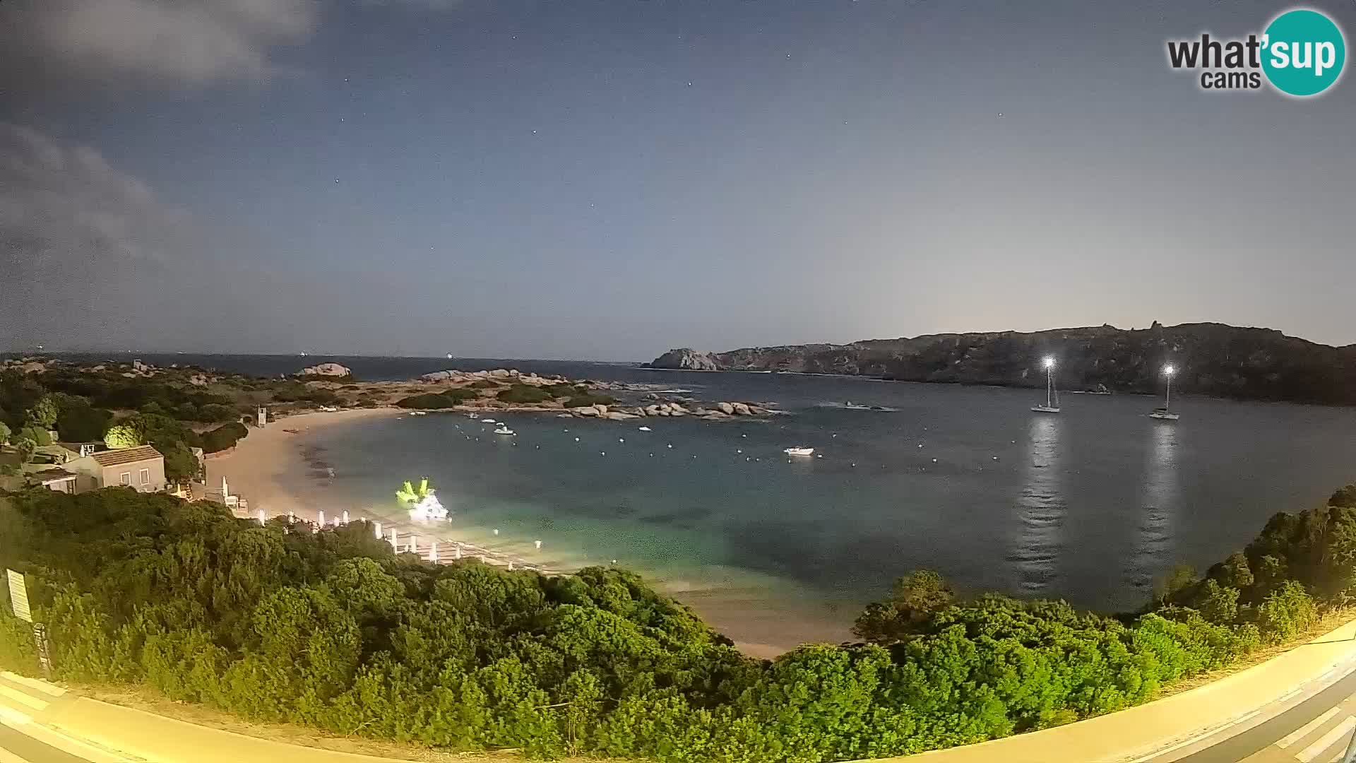 Webcam Rena di Levante – Live View from Capo Testa