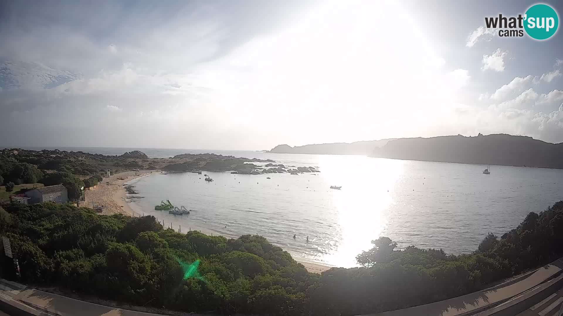 Webcam Rena di Levante – Vista en directo desde Capo Testa