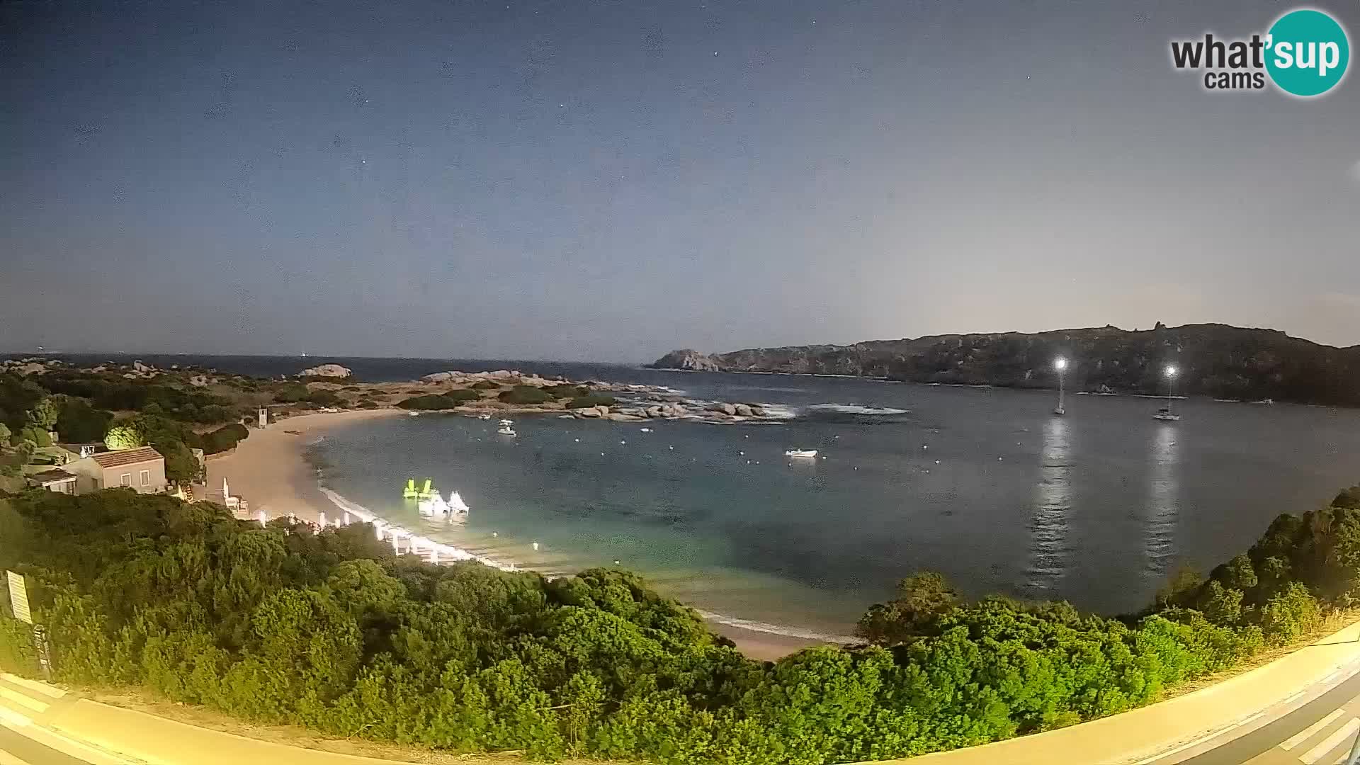 Web kamera Rena di Levante – Pogled uživo s Capo Testa