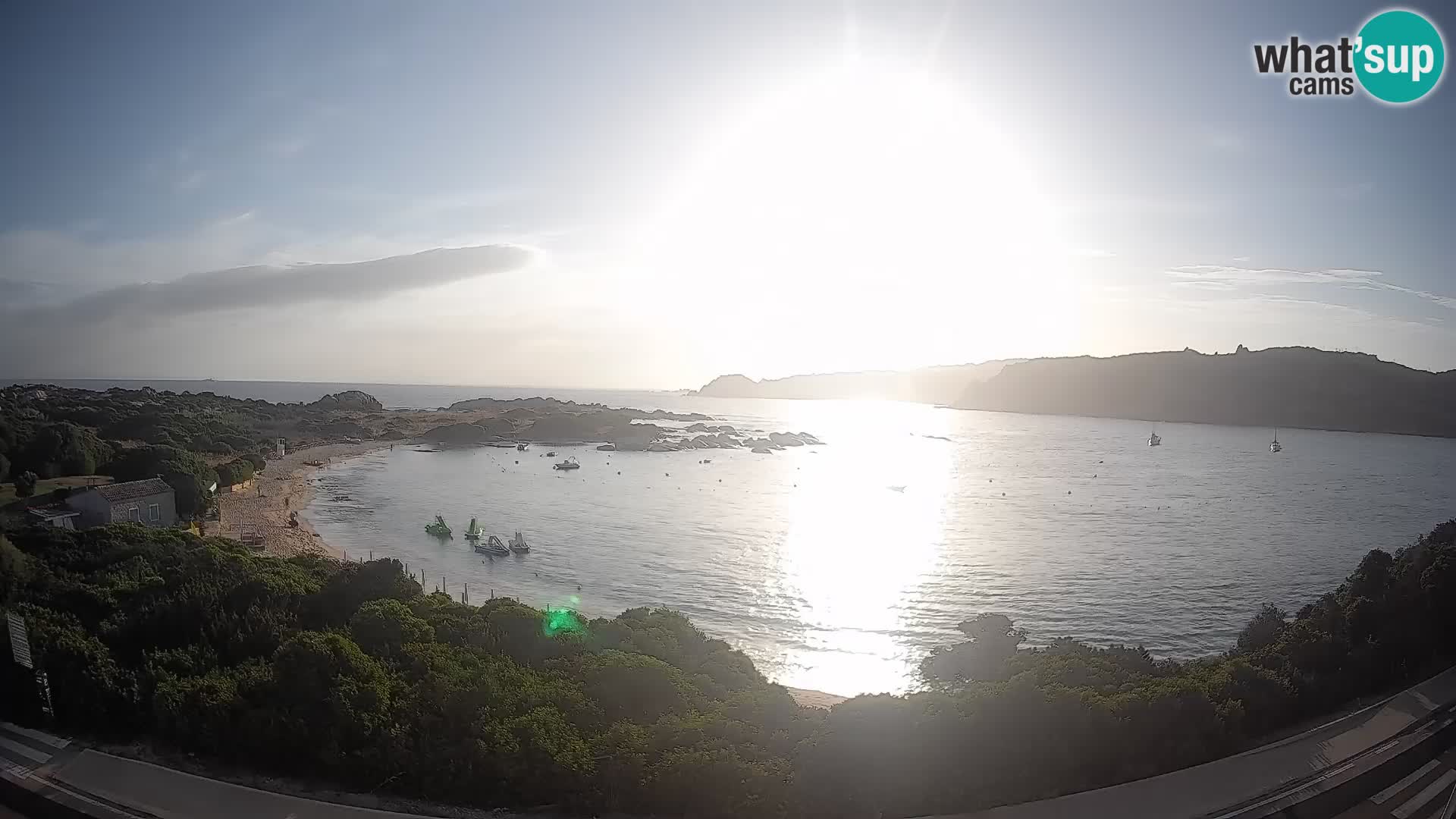 Webcam Rena di Levante – Vista en directo desde Capo Testa
