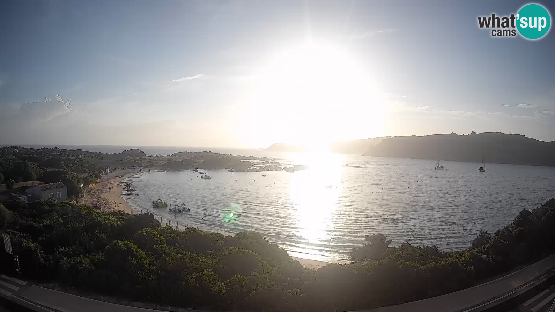 Webcam Rena di Levante – Vue en direct depuis Capo Testa