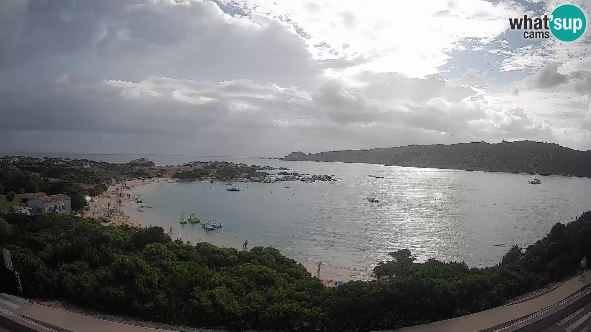 Webcam Rena di Levante – Live View from Capo Testa