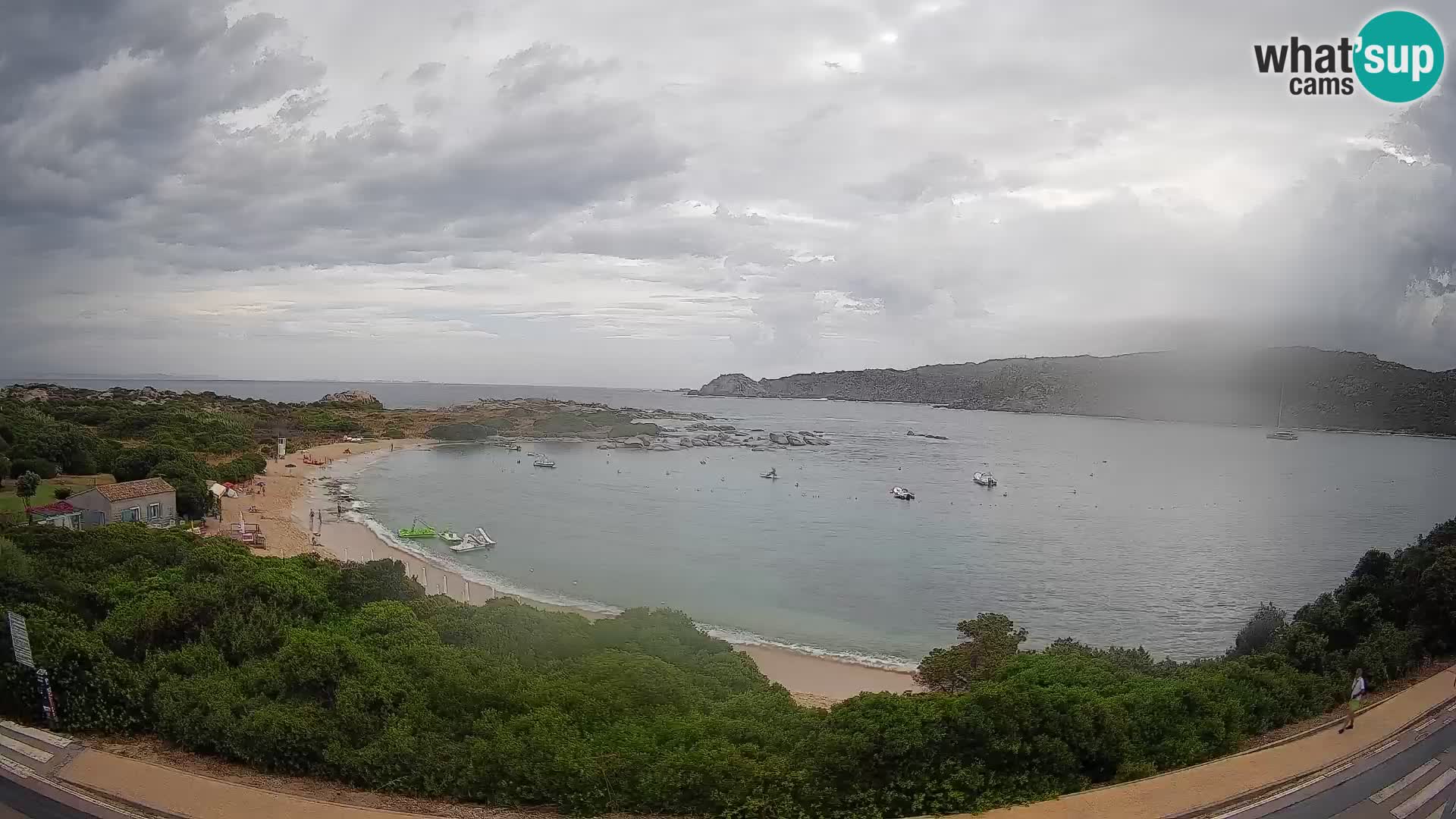 Spletna kamera Rena di Levante – Pogled v živo na Capo Testa