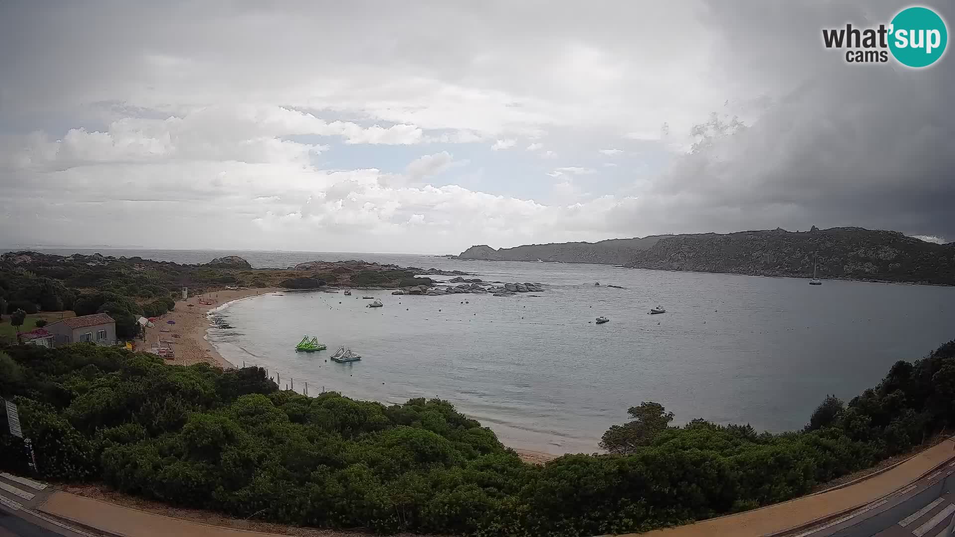 Webcam Rena di Levante – Live View from Capo Testa