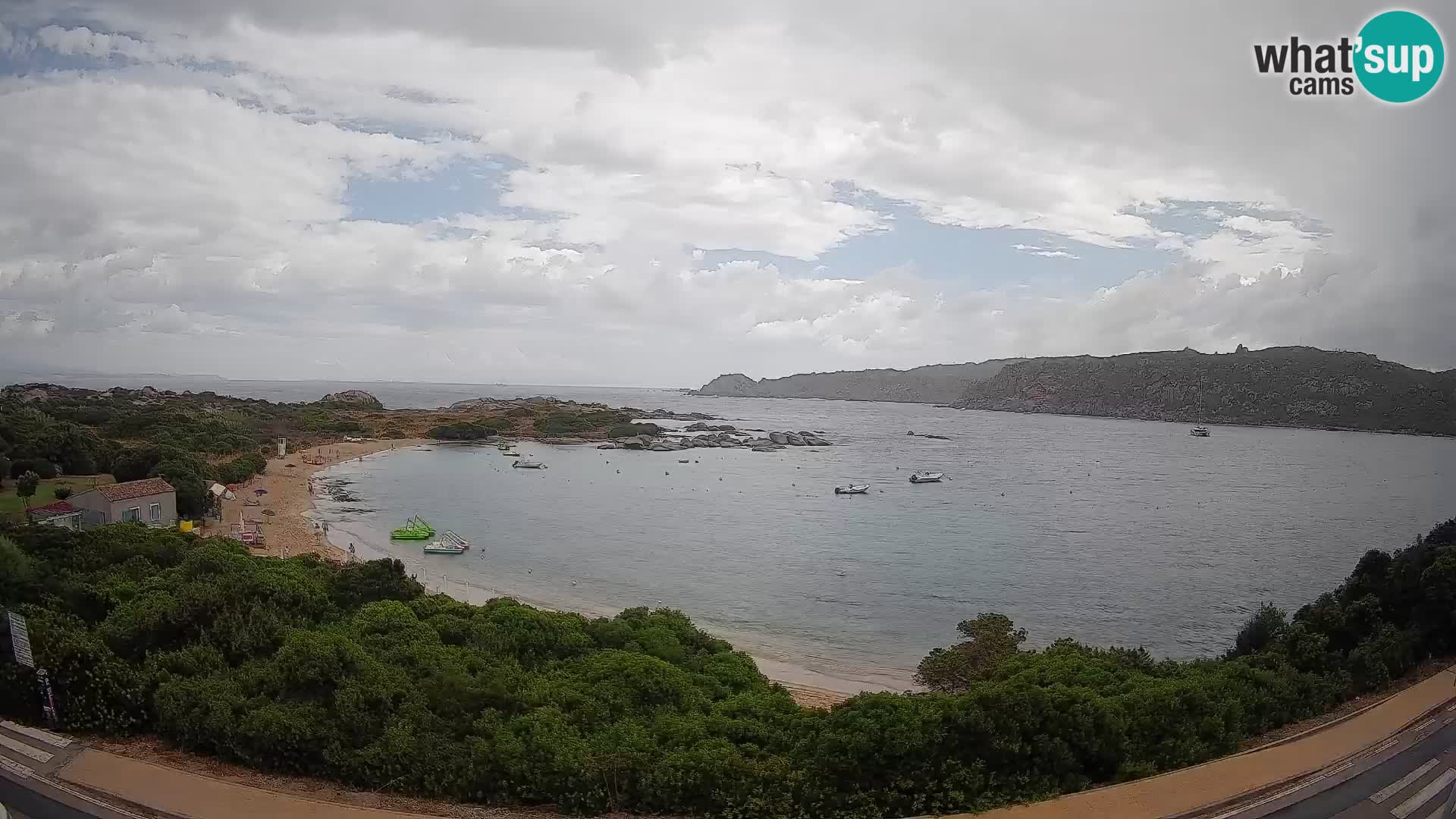 Spletna kamera Rena di Levante – Pogled v živo na Capo Testa