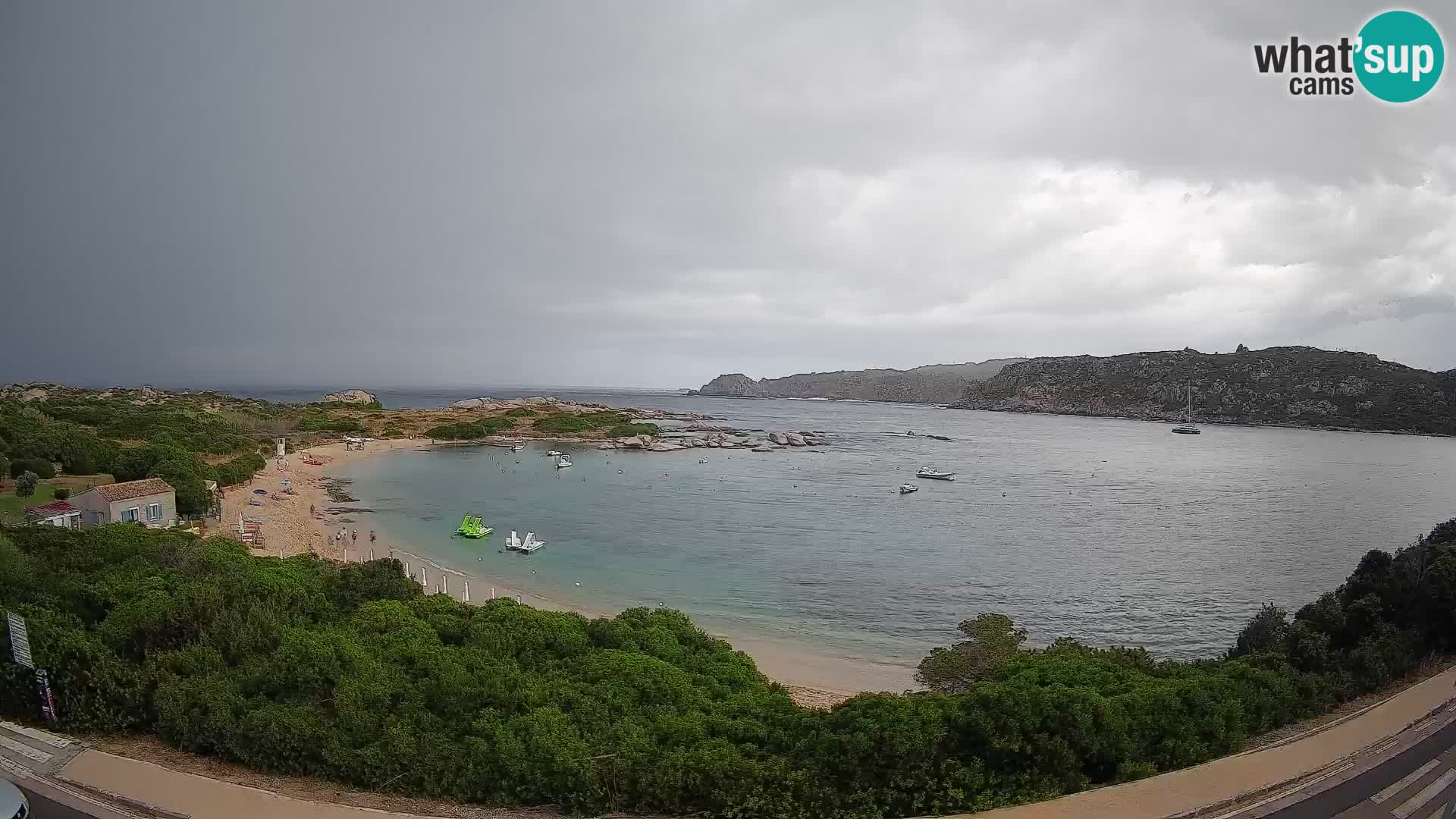 Webcam Rena di Levante – Live View from Capo Testa