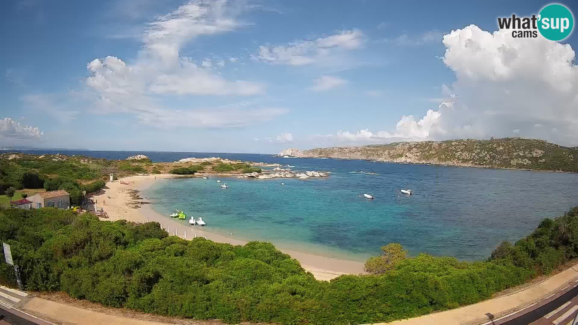 Webcam Rena di Levante – Vista live da Capo Testa