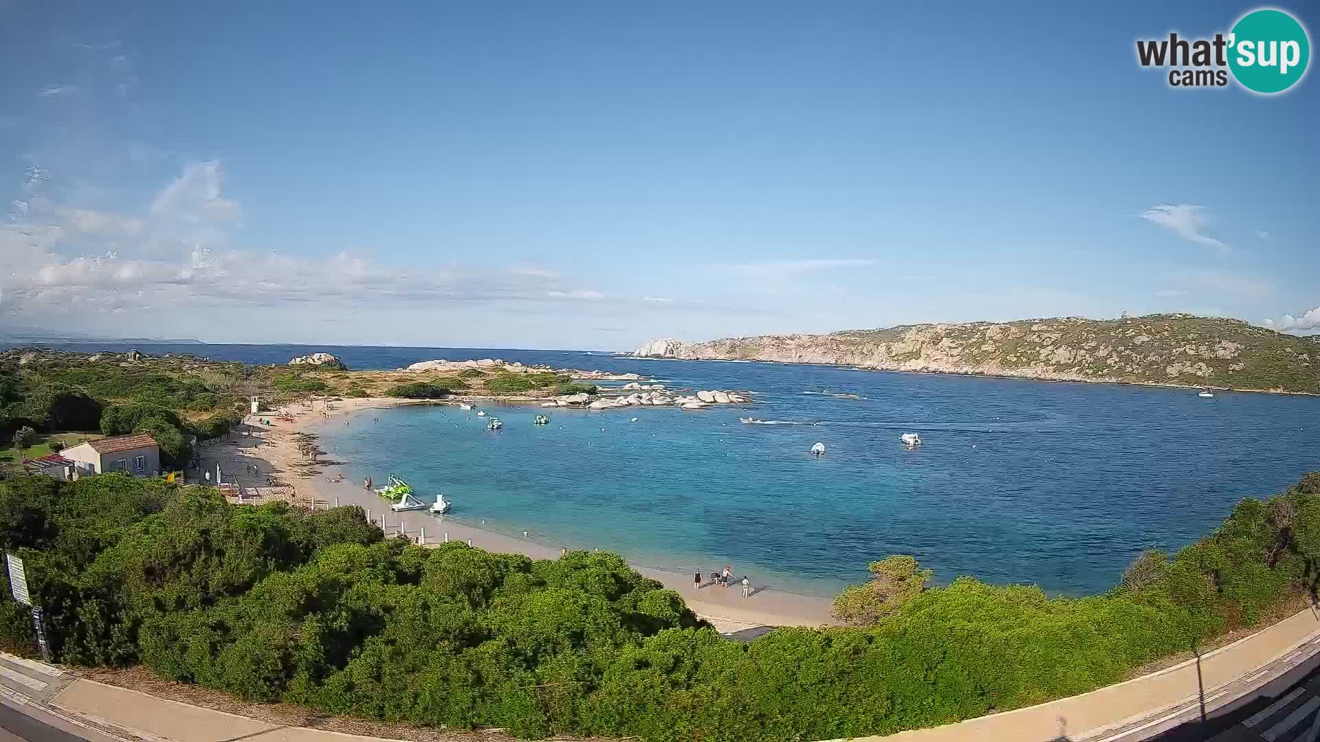 Webcam Rena di Levante – Vista live da Capo Testa