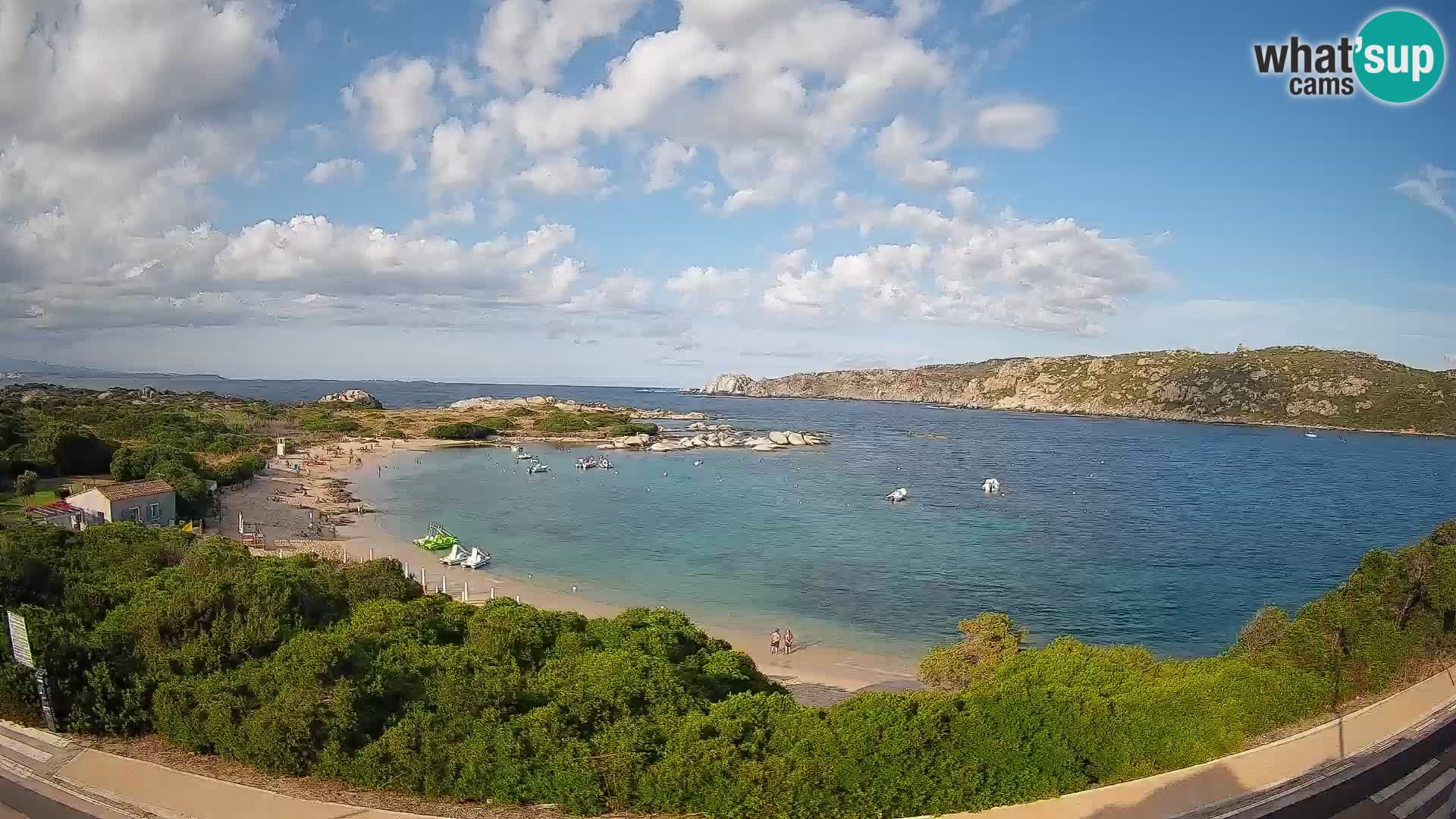 Webcam Rena di Levante – Live View from Capo Testa