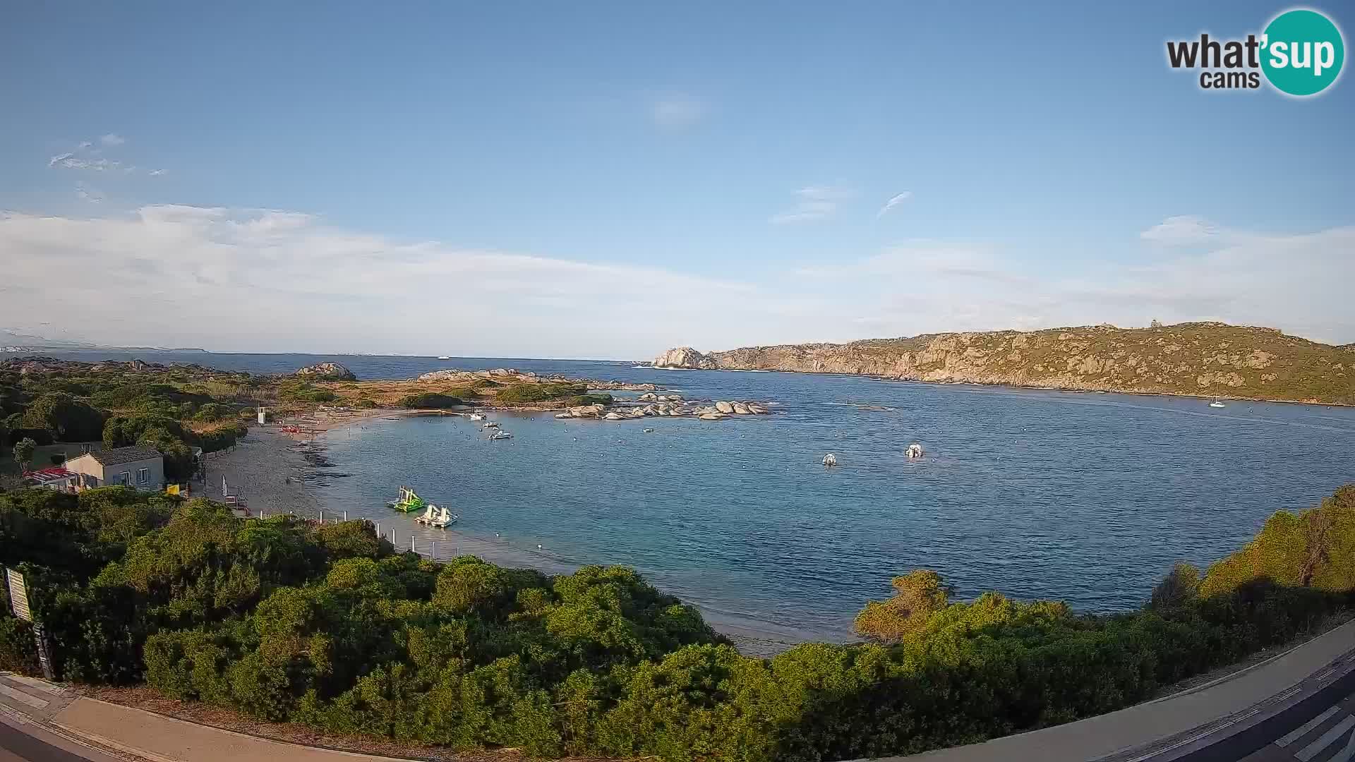 Webcam Rena di Levante – Vista live da Capo Testa