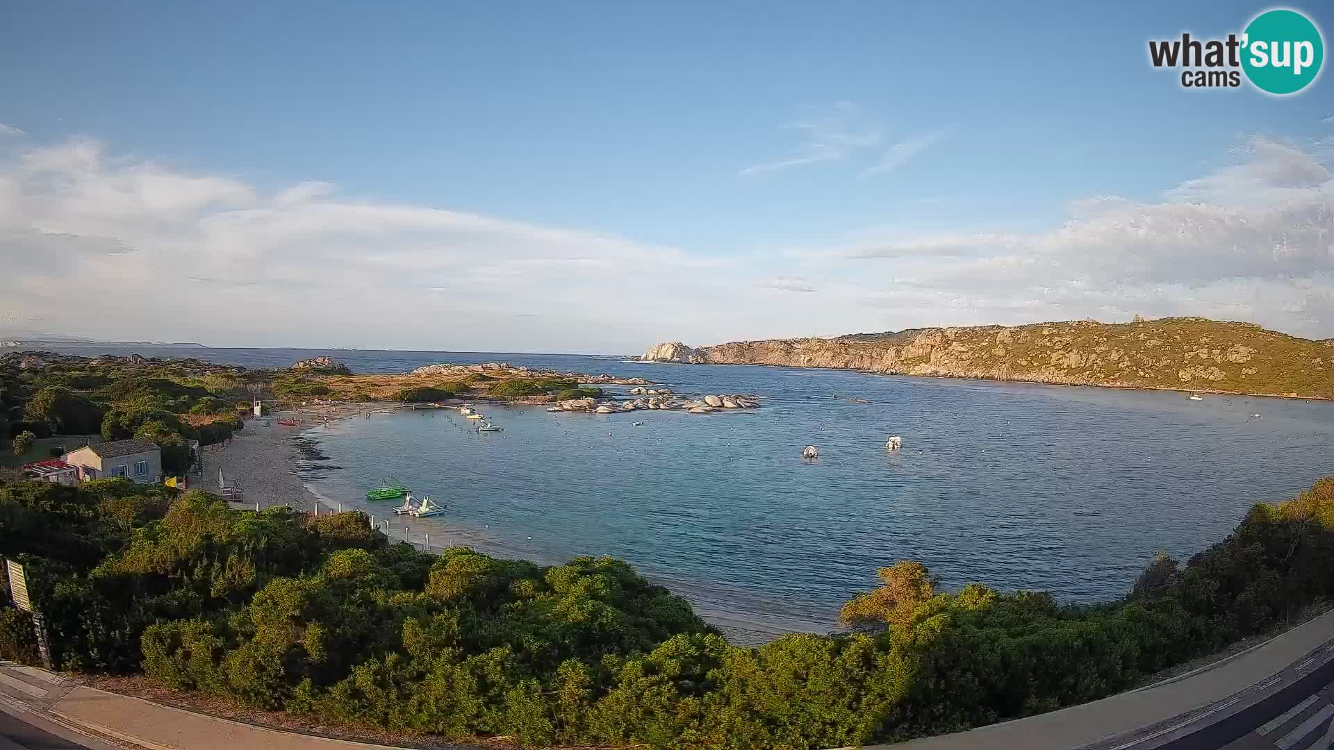 Webcam Rena di Levante – Vista live da Capo Testa