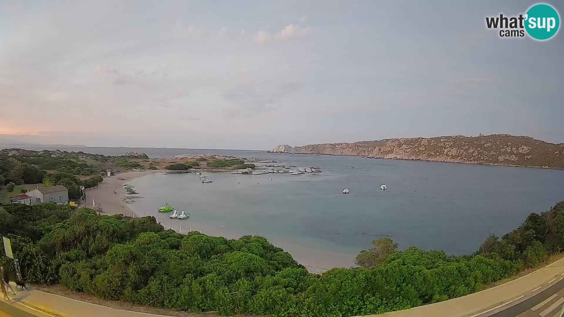 Webcam Rena di Levante – Live View from Capo Testa