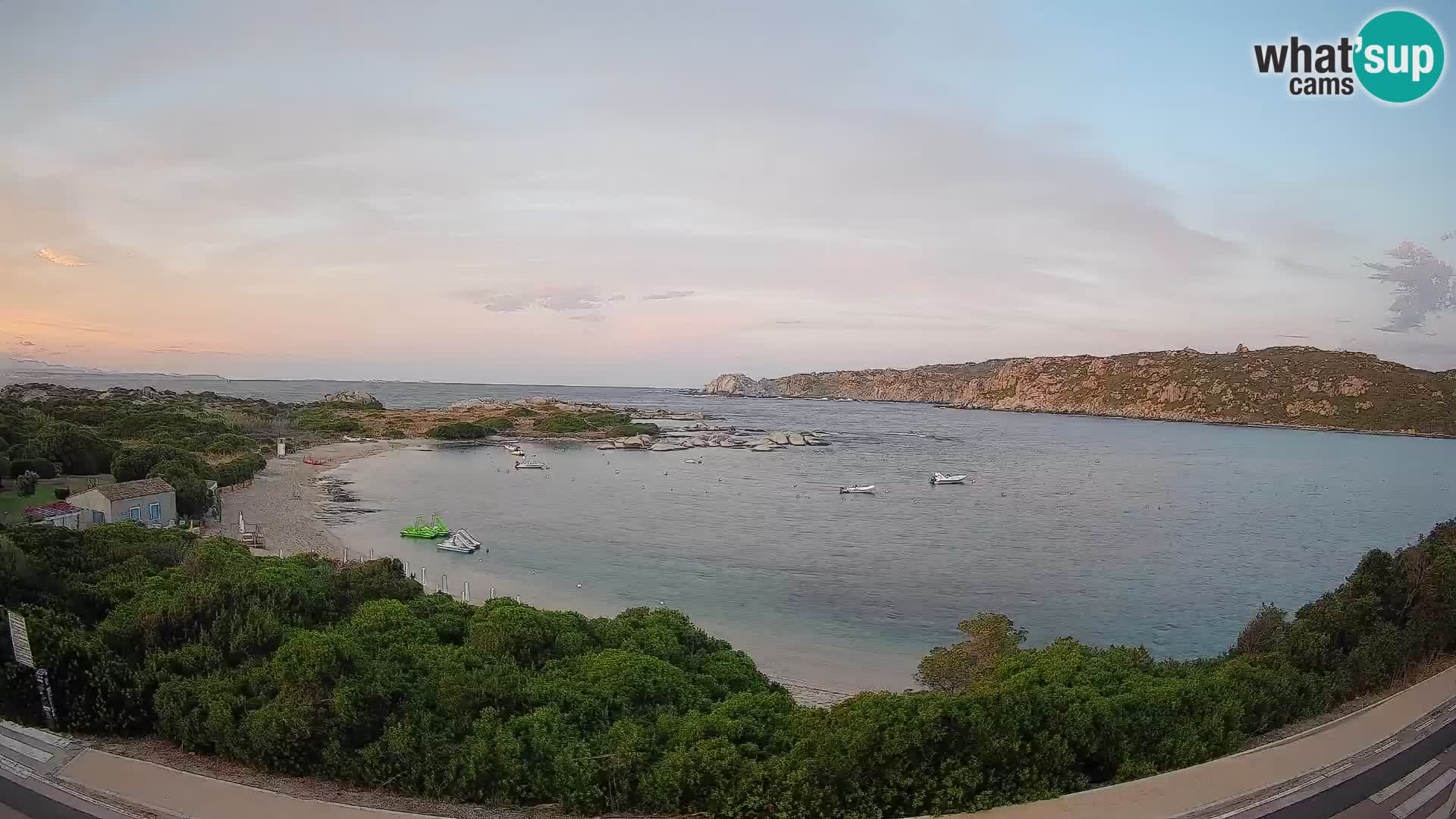Webcam Rena di Levante – Live View from Capo Testa