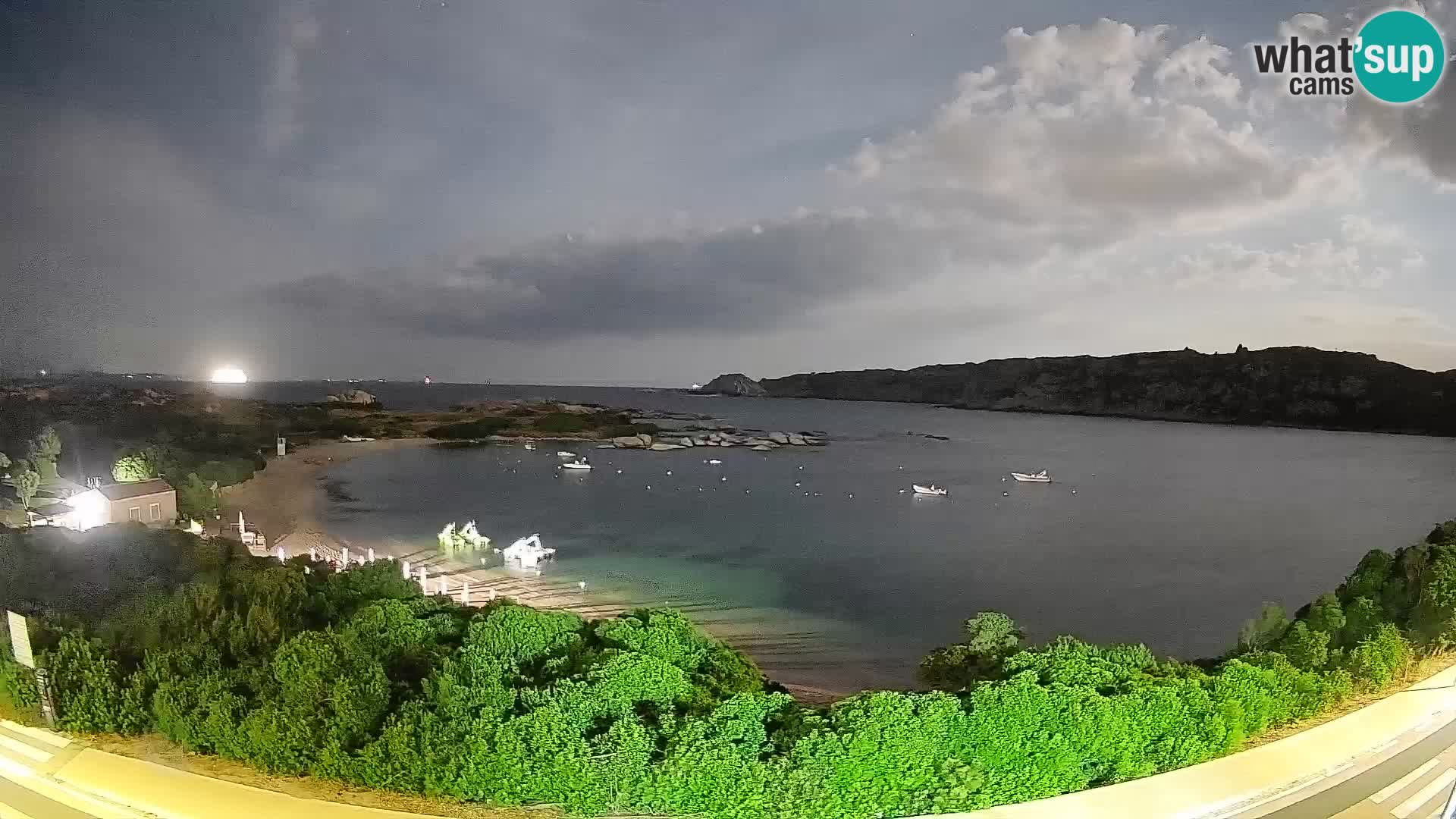 Webcam Rena di Levante – Live View from Capo Testa