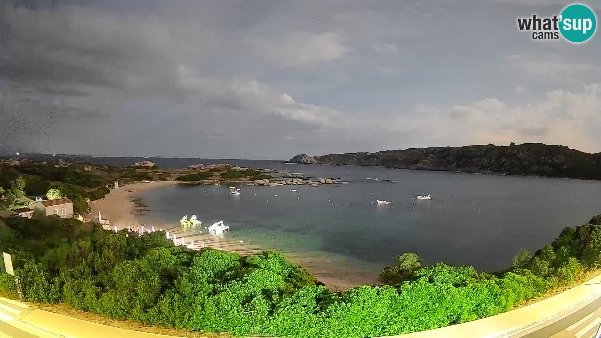 Webcam Rena di Levante – Live View from Capo Testa