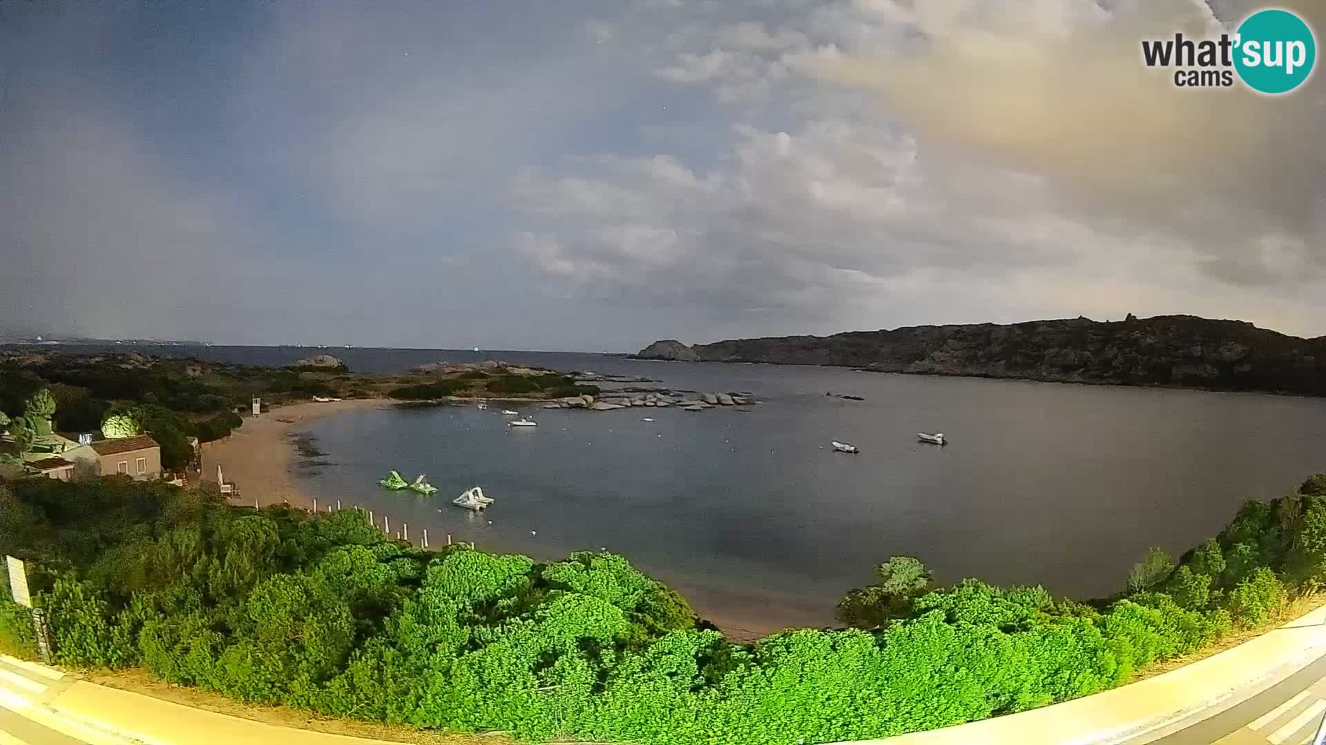 Webcam Rena di Levante – Live View from Capo Testa