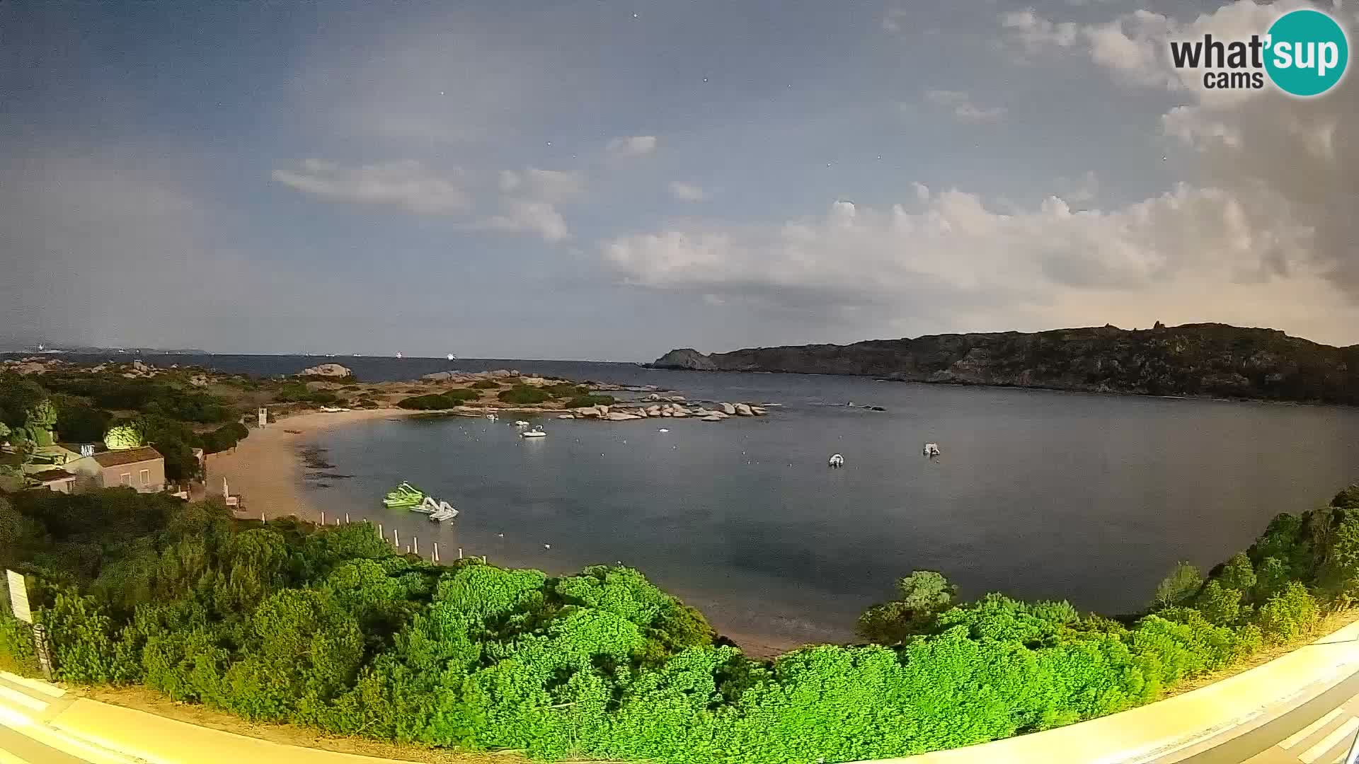 Webcam Rena di Levante – Live View from Capo Testa