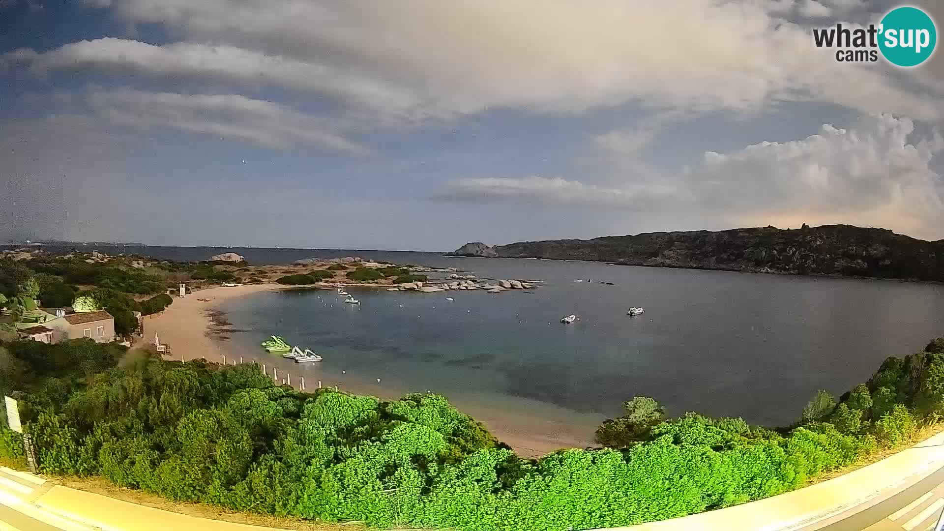 Webcam Rena di Levante – Live View from Capo Testa