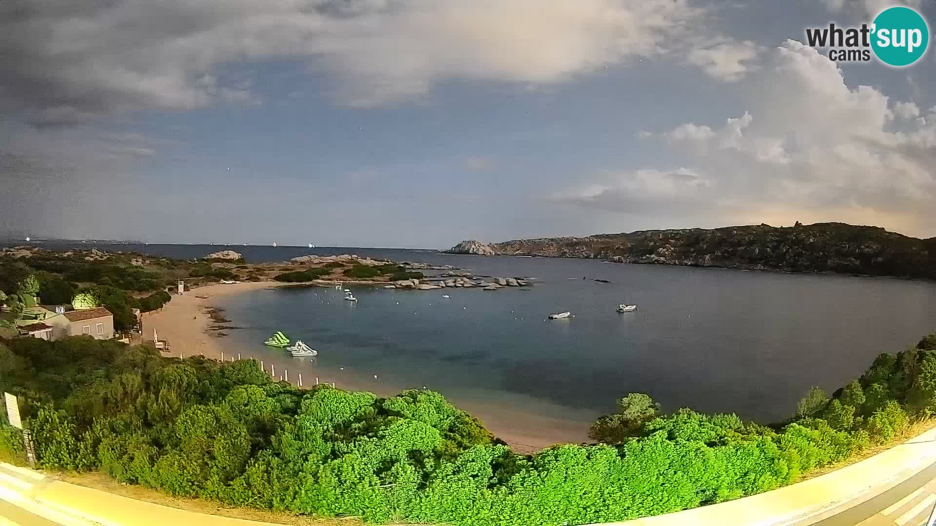 Webcam Rena di Levante – Vue en direct depuis Capo Testa
