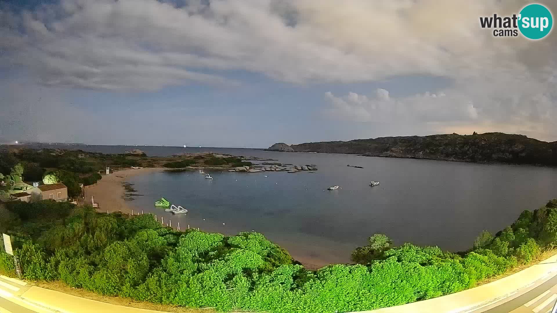 Webcam Rena di Levante – Live View from Capo Testa
