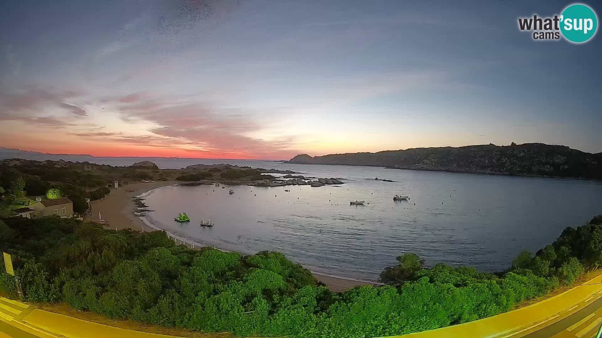 Webcam Rena di Levante – Vista en directo desde Capo Testa