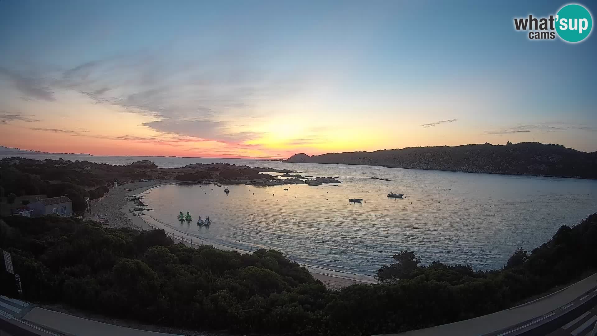 Webcam Rena di Levante – Vista en directo desde Capo Testa