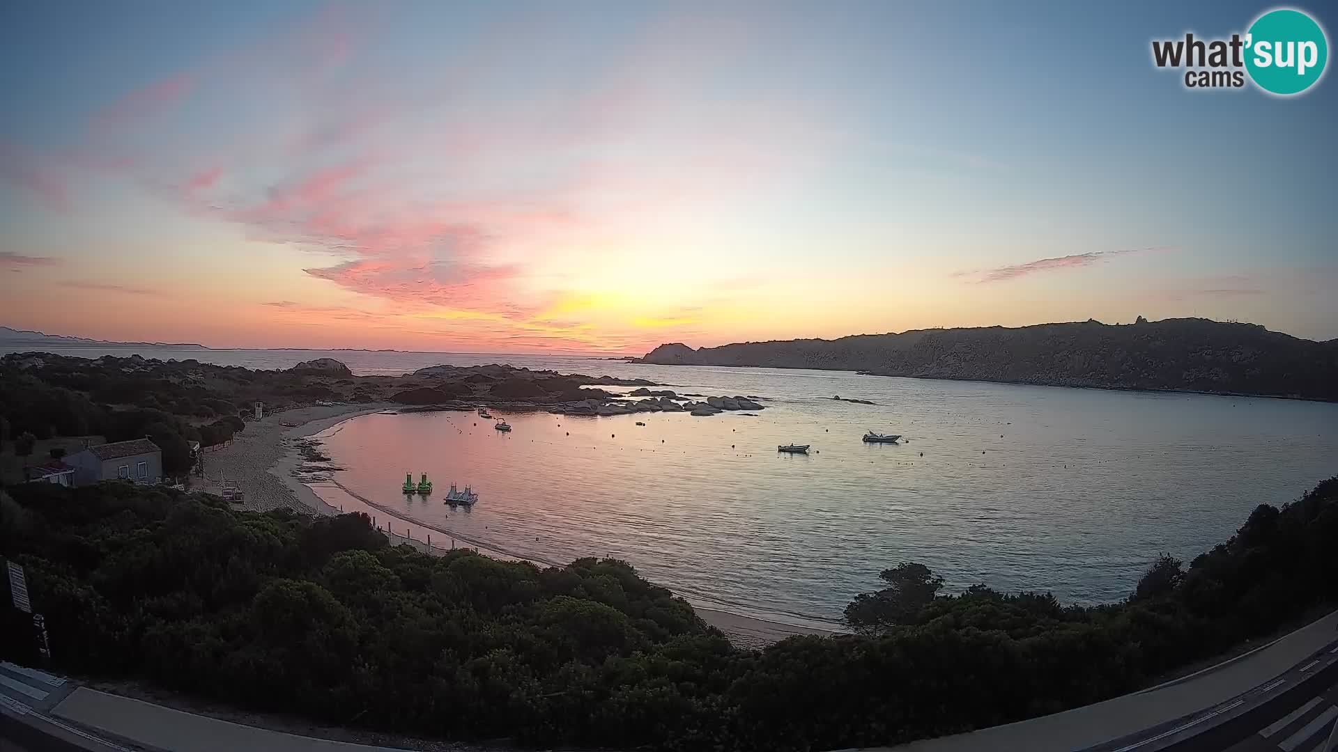 Webcam Rena di Levante – Live View from Capo Testa