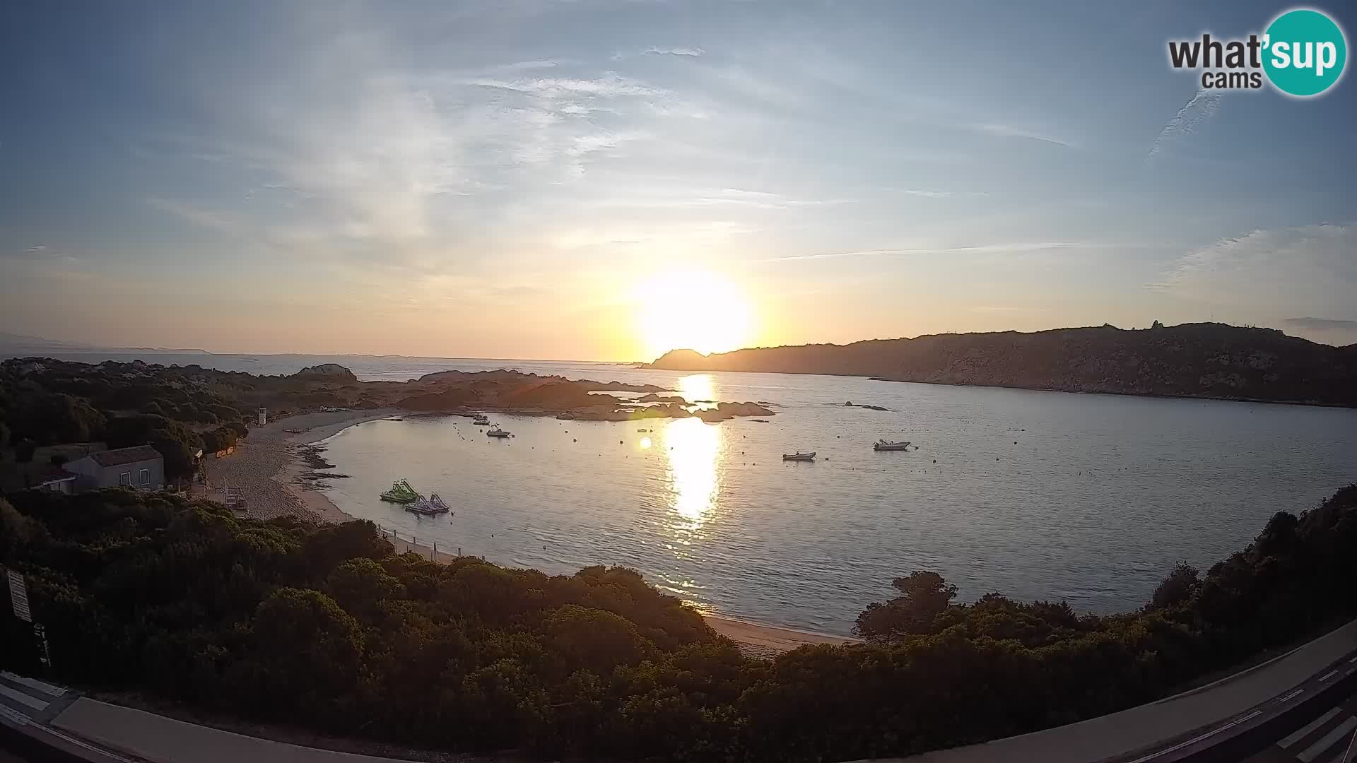 Webcam Rena di Levante – Live View from Capo Testa