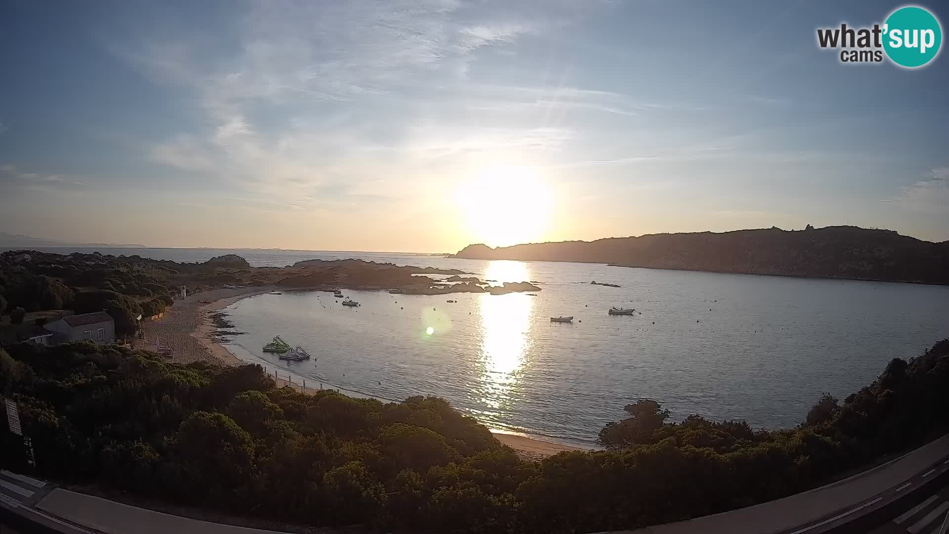 Webcam Rena di Levante – Live View from Capo Testa