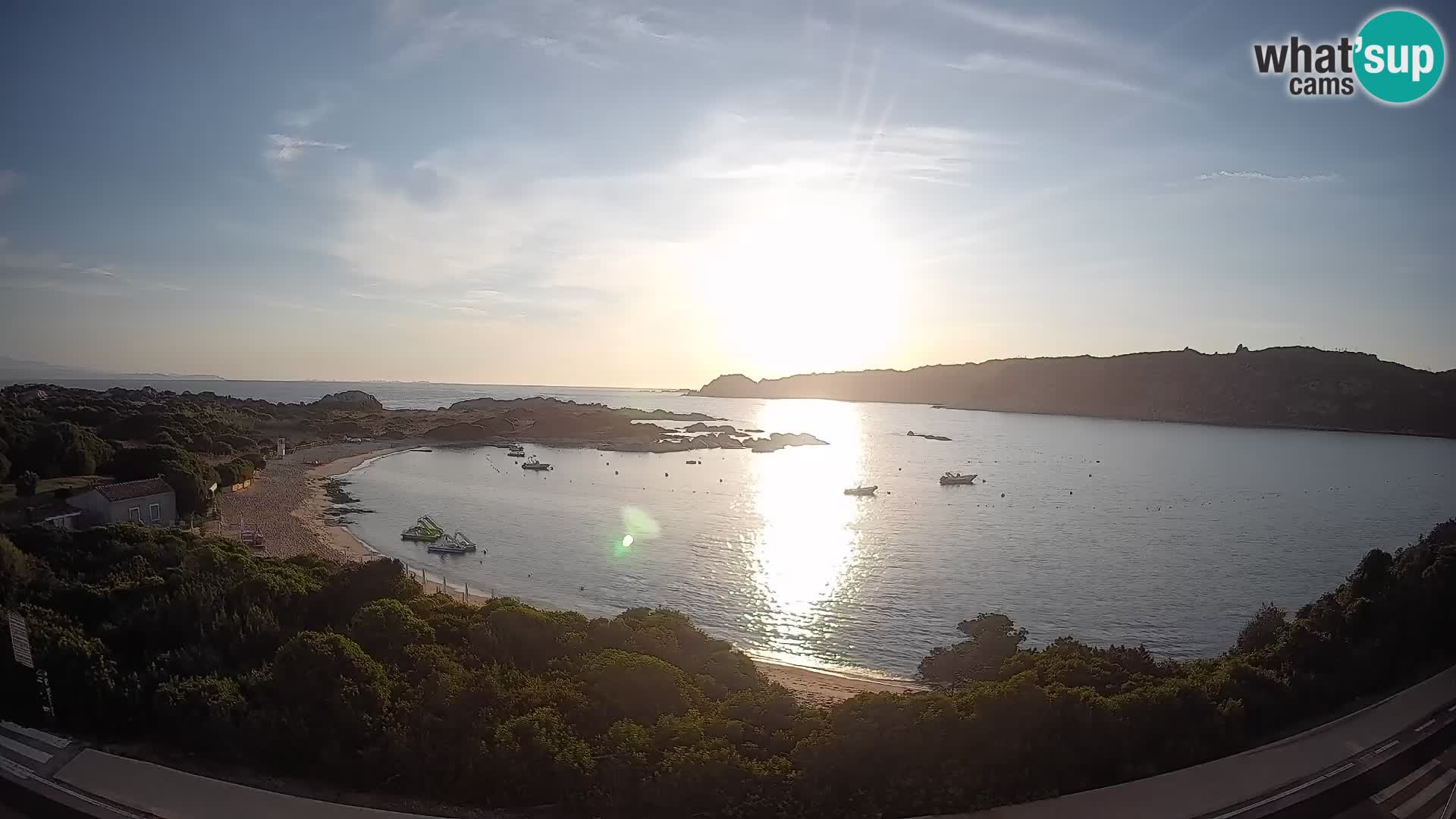 Spletna kamera Rena di Levante – Pogled v živo na Capo Testa