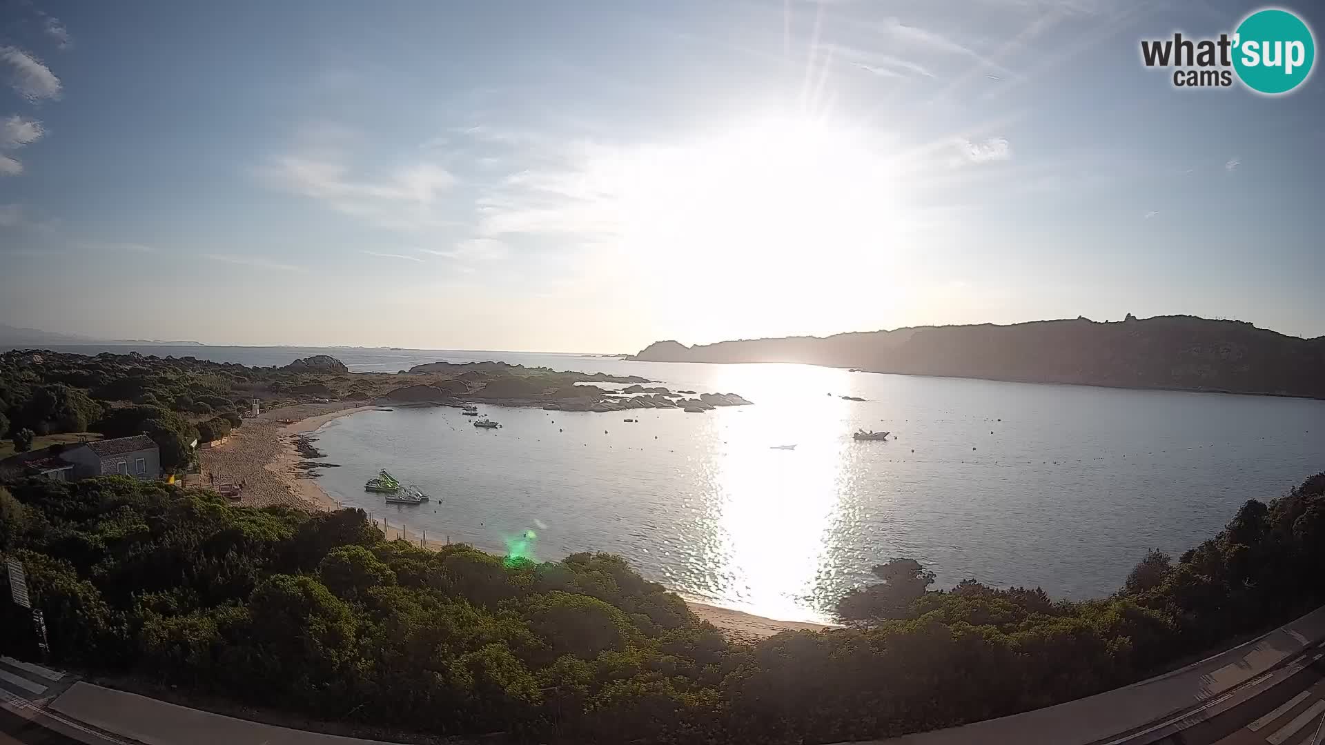 Webcam Rena di Levante – Vista en directo desde Capo Testa