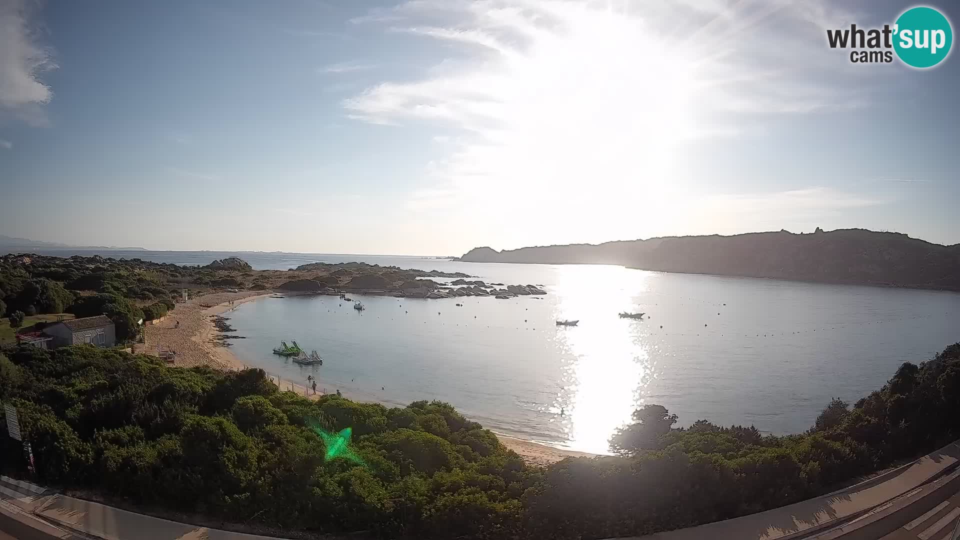 Webcam Rena di Levante – Vue en direct depuis Capo Testa