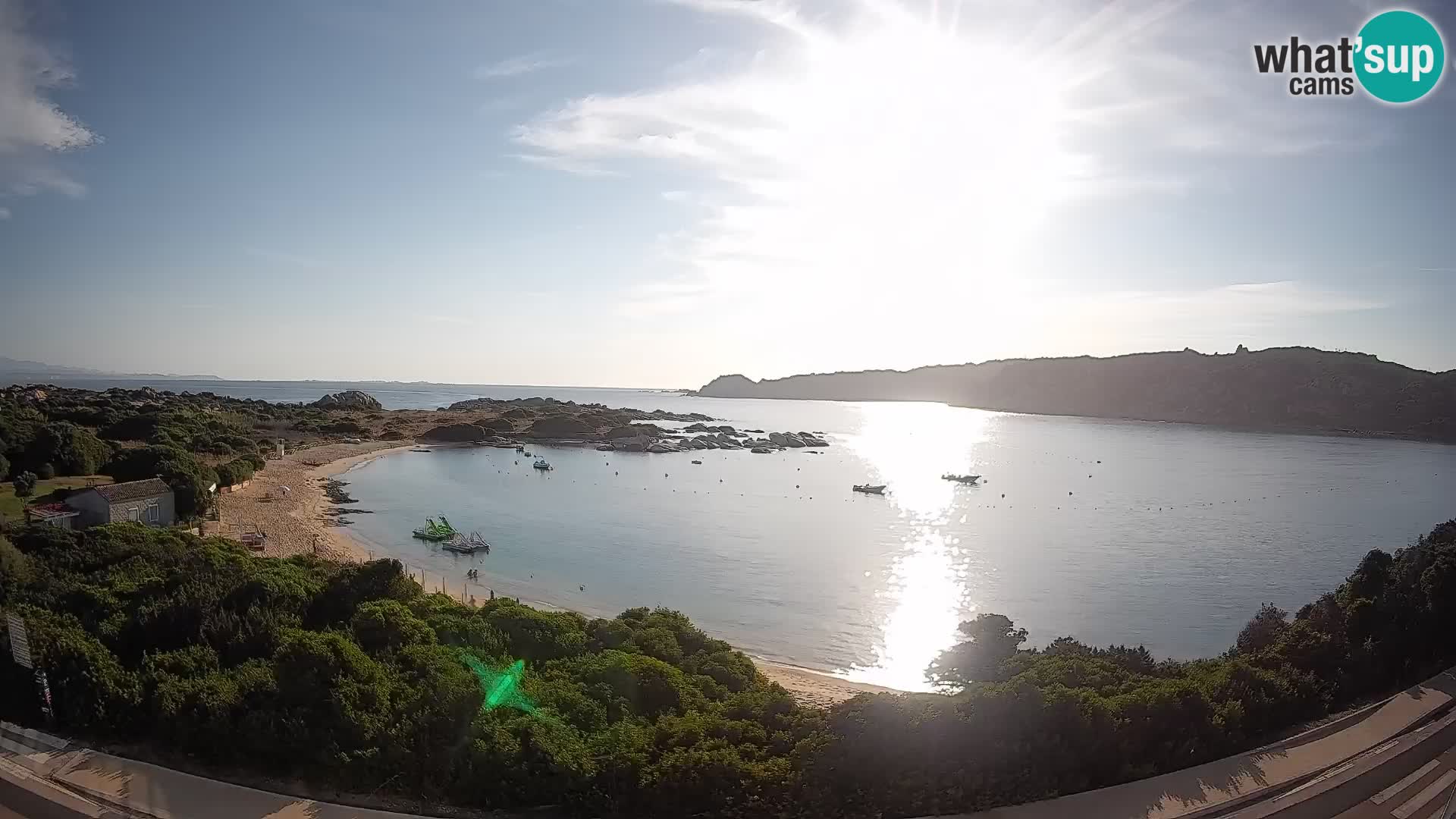 Webcam Rena di Levante – Live View from Capo Testa