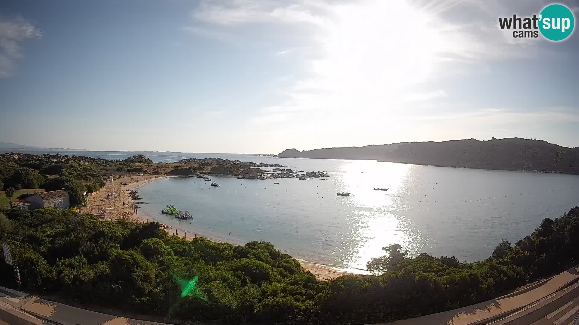 Webcam Rena di Levante – Live View from Capo Testa