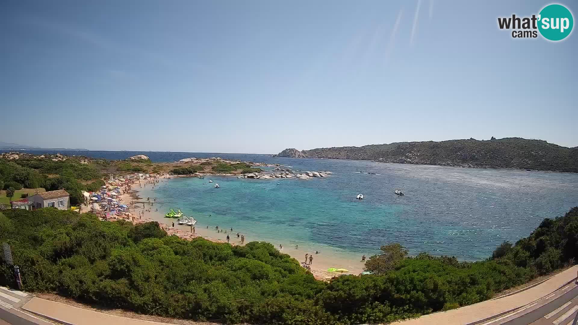 Webcam Rena di Levante – Live View from Capo Testa