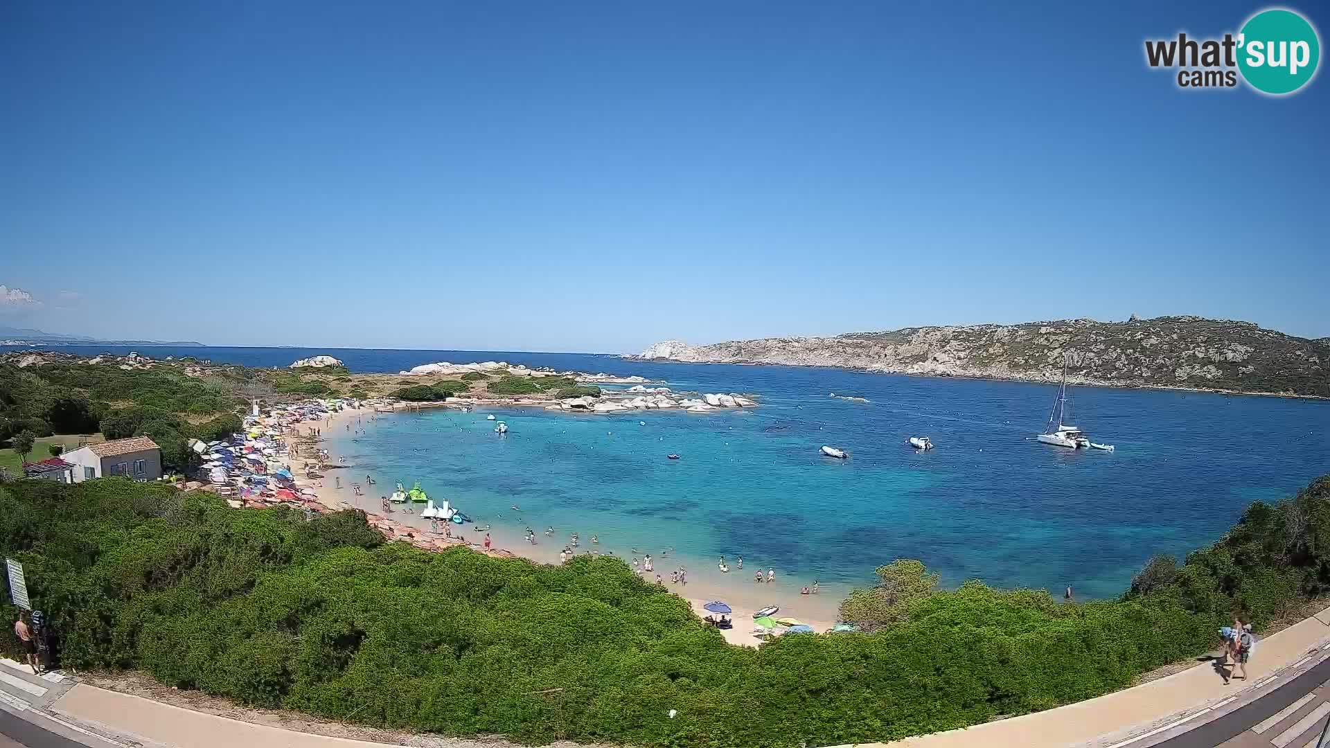 Webcam Rena di Levante – Vista en directo desde Capo Testa