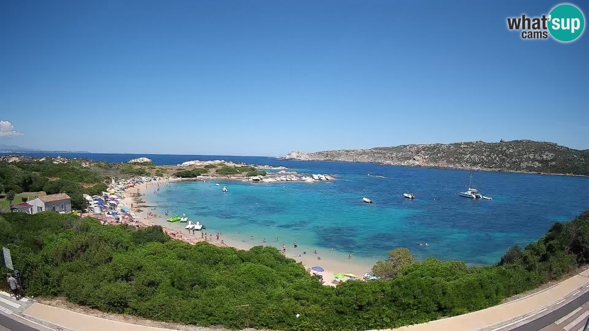 Webcam Rena di Levante – Vista en directo desde Capo Testa