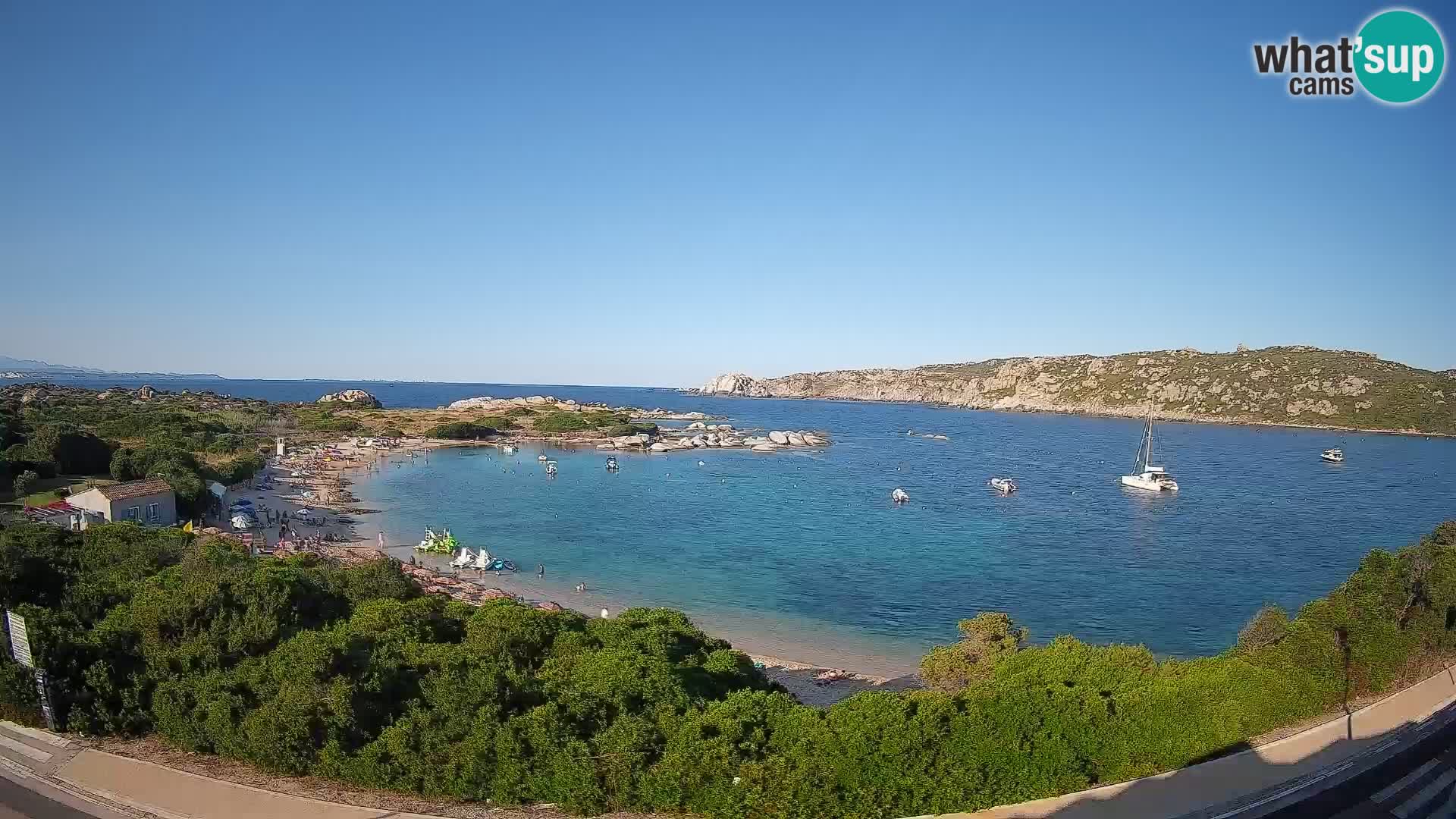 Webcam Rena di Levante – Vue en direct depuis Capo Testa