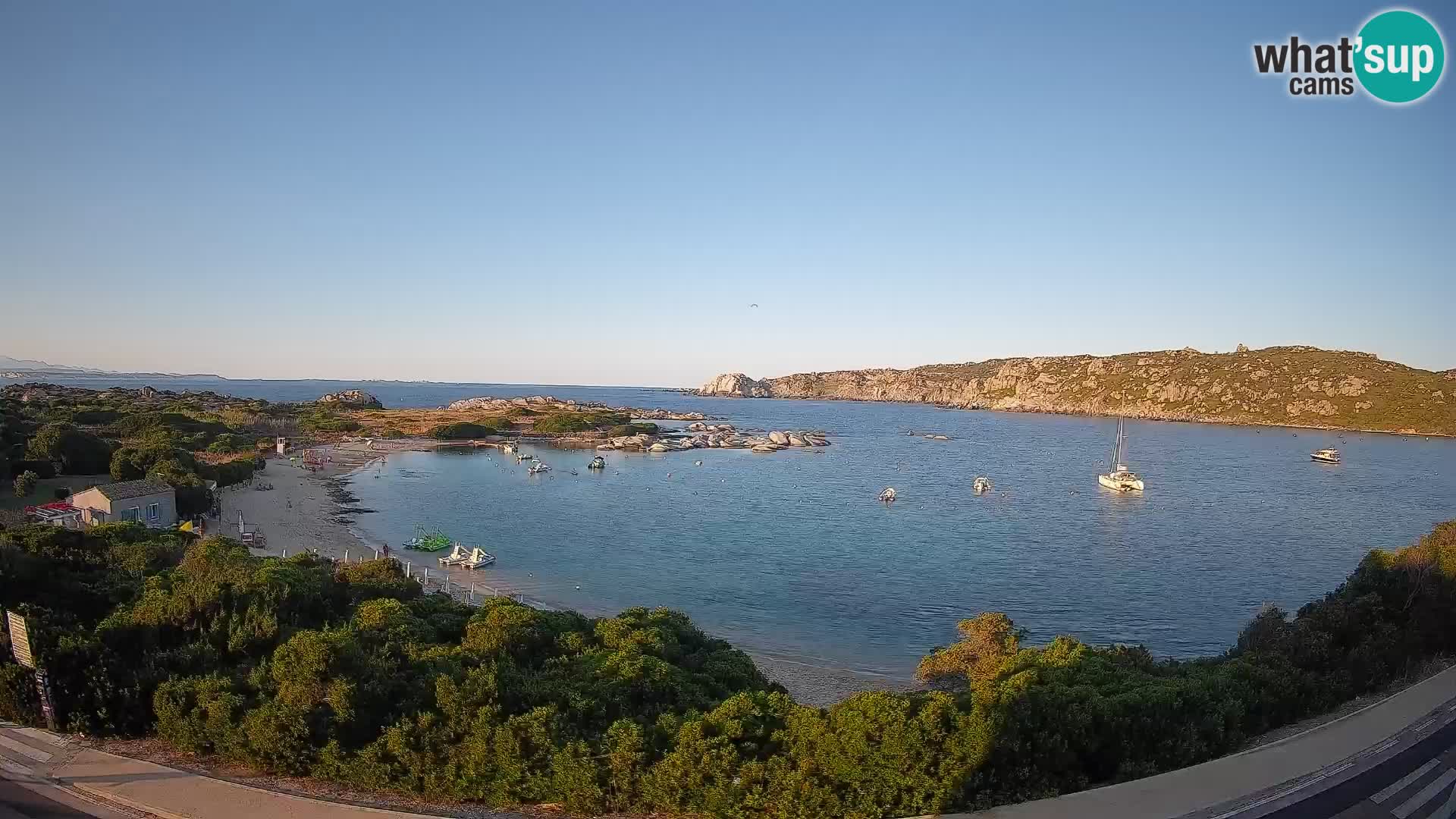 Webcam Rena di Levante – Vista en directo desde Capo Testa