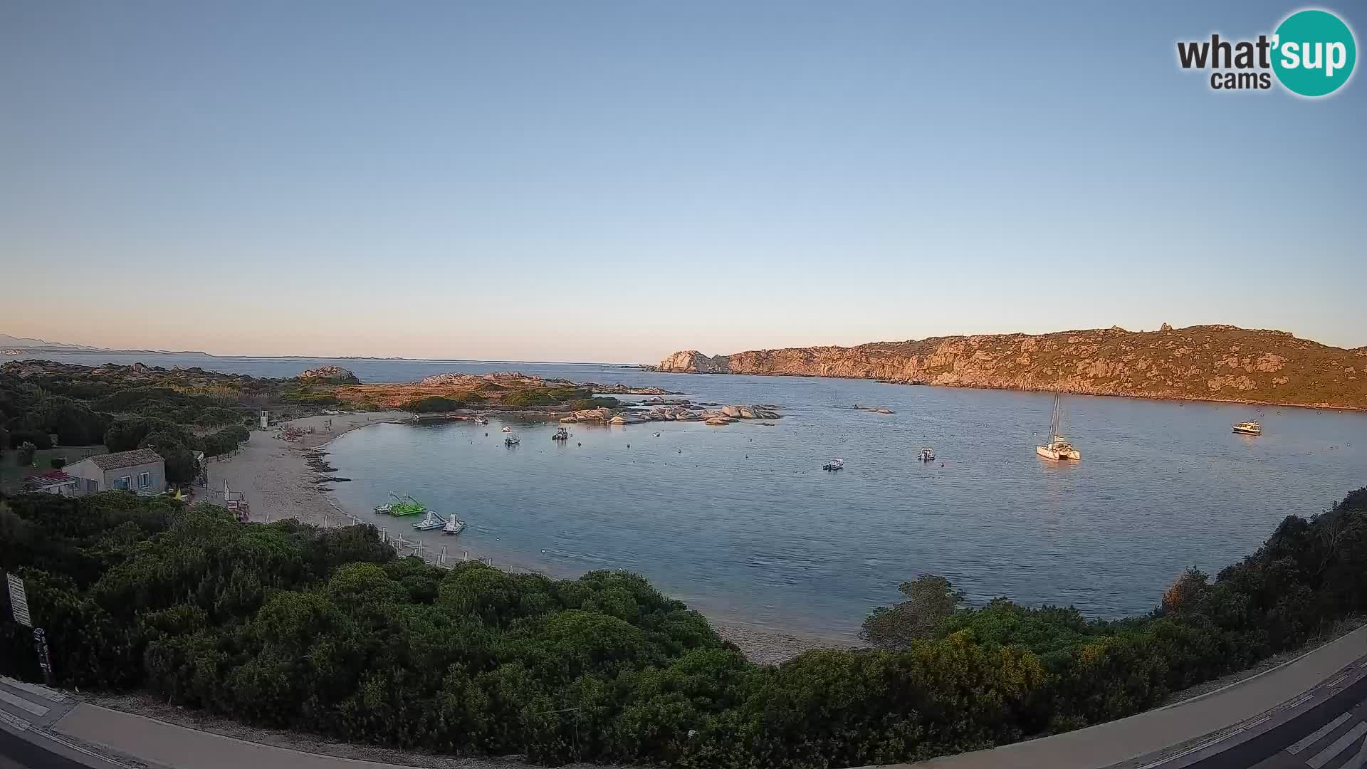 Webcam Rena di Levante – Live View from Capo Testa