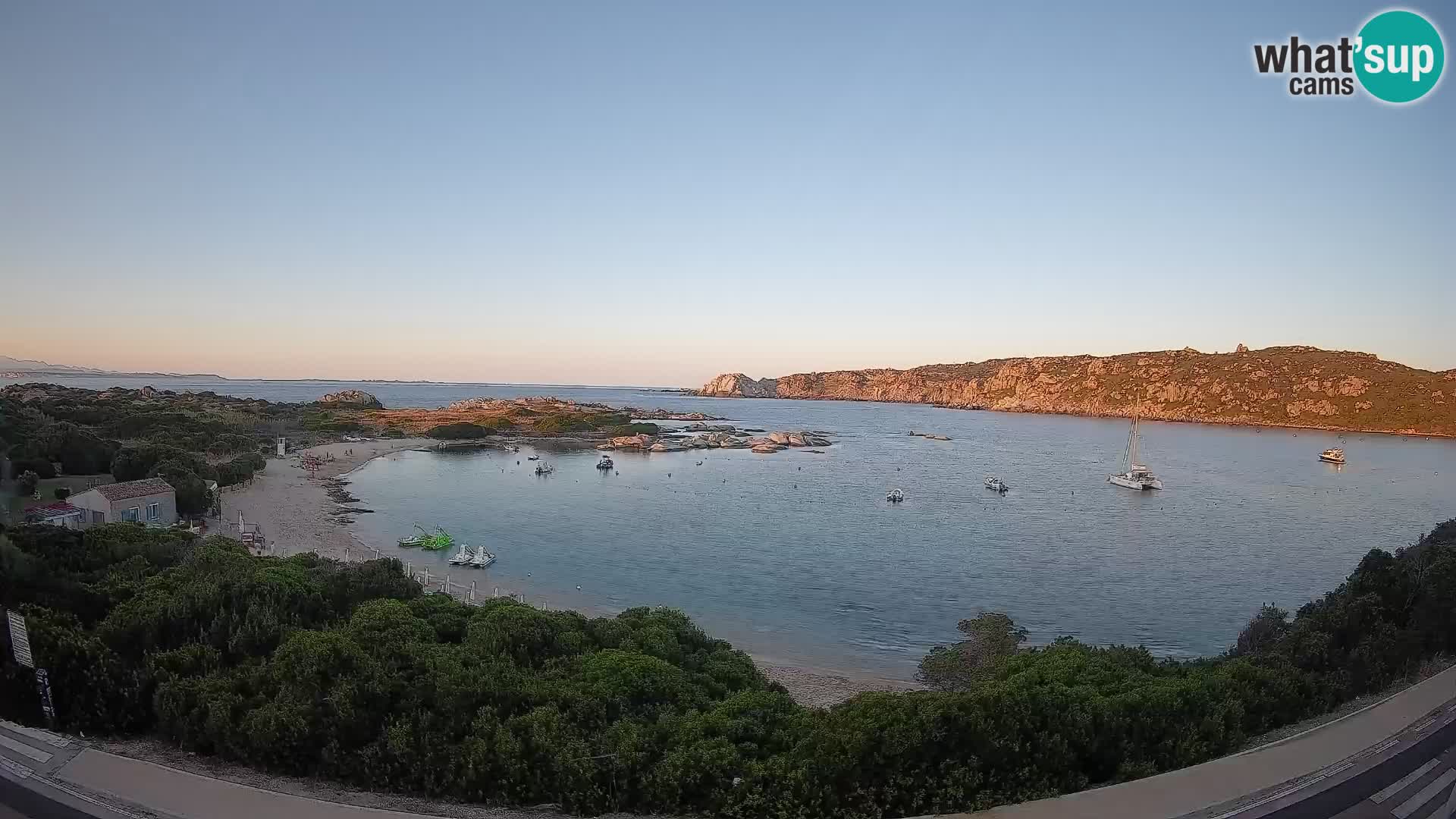 Webcam Rena di Levante – Live View from Capo Testa