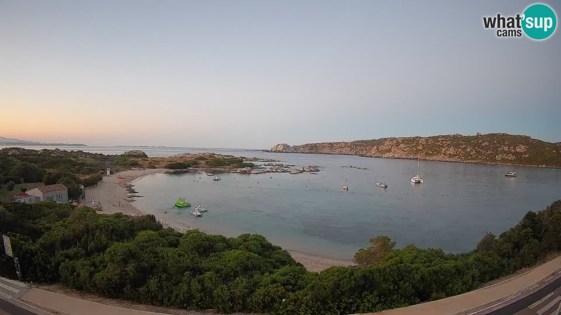 Webcam Rena di Levante – Vue en direct depuis Capo Testa
