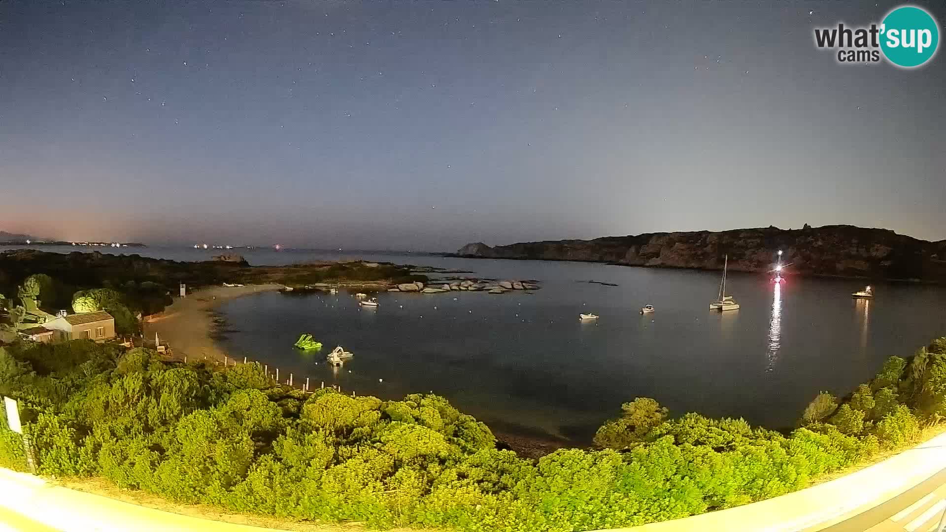 Webcam Rena di Levante – Live View from Capo Testa