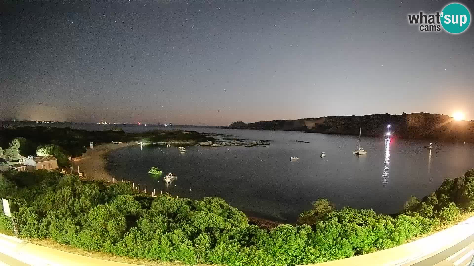 Webcam Rena di Levante – Live View from Capo Testa