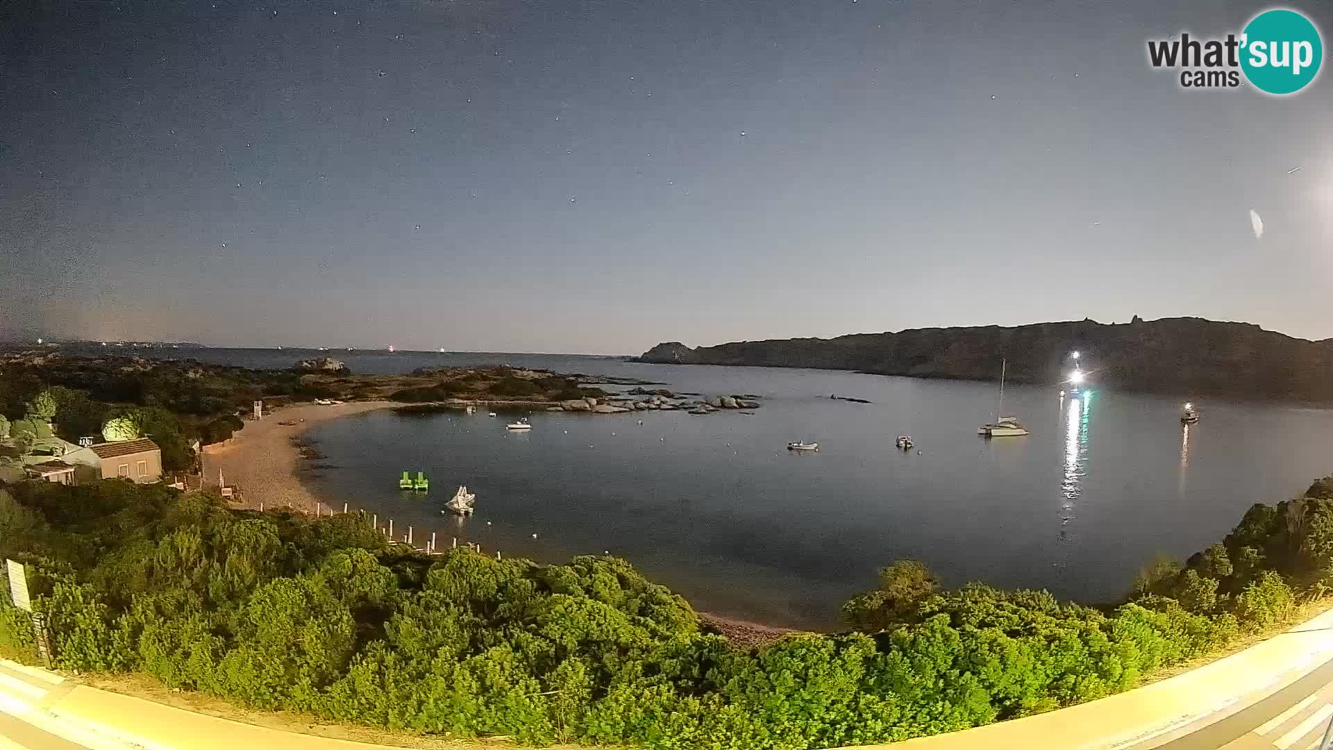 Spletna kamera Rena di Levante – Pogled v živo na Capo Testa