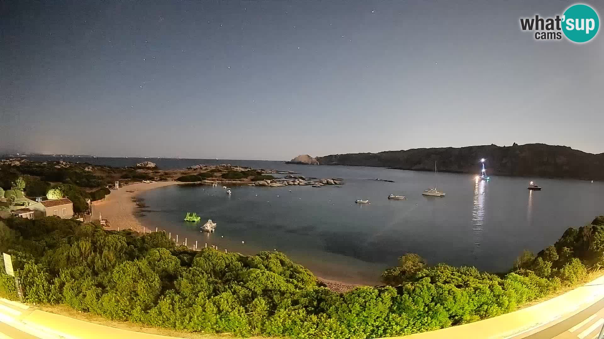 Webcam Rena di Levante – Live View from Capo Testa