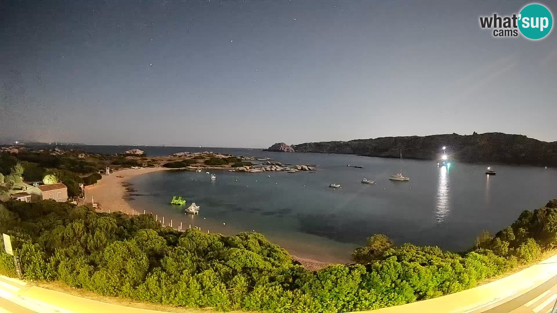 Spletna kamera Rena di Levante – Pogled v živo na Capo Testa