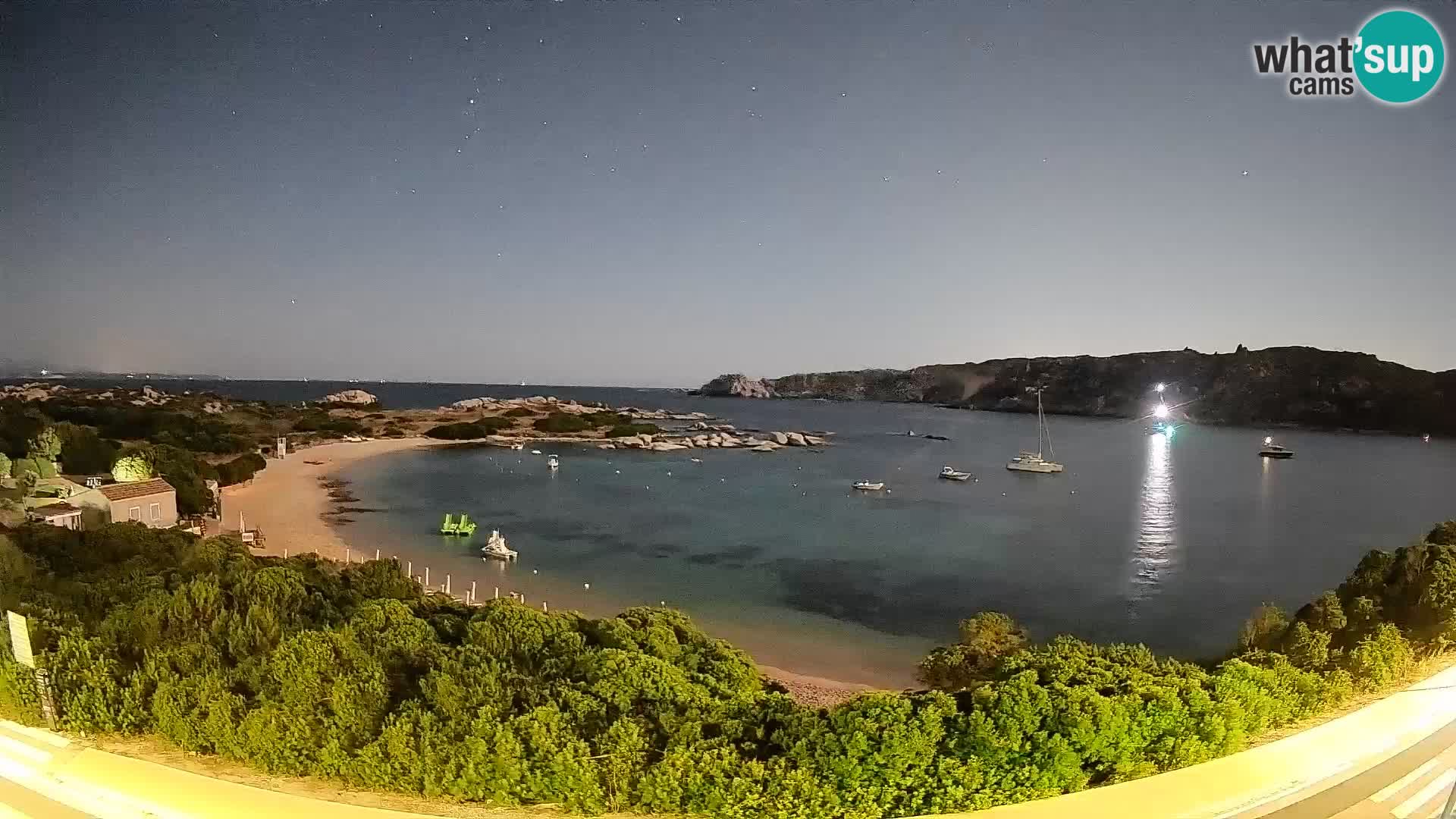 Webcam Rena di Levante – Live View from Capo Testa