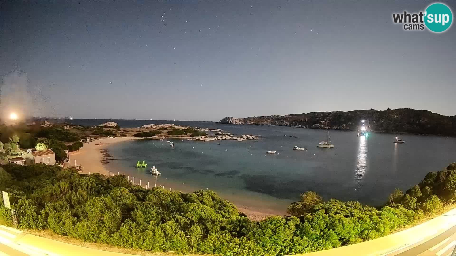 Spletna kamera Rena di Levante – Pogled v živo na Capo Testa