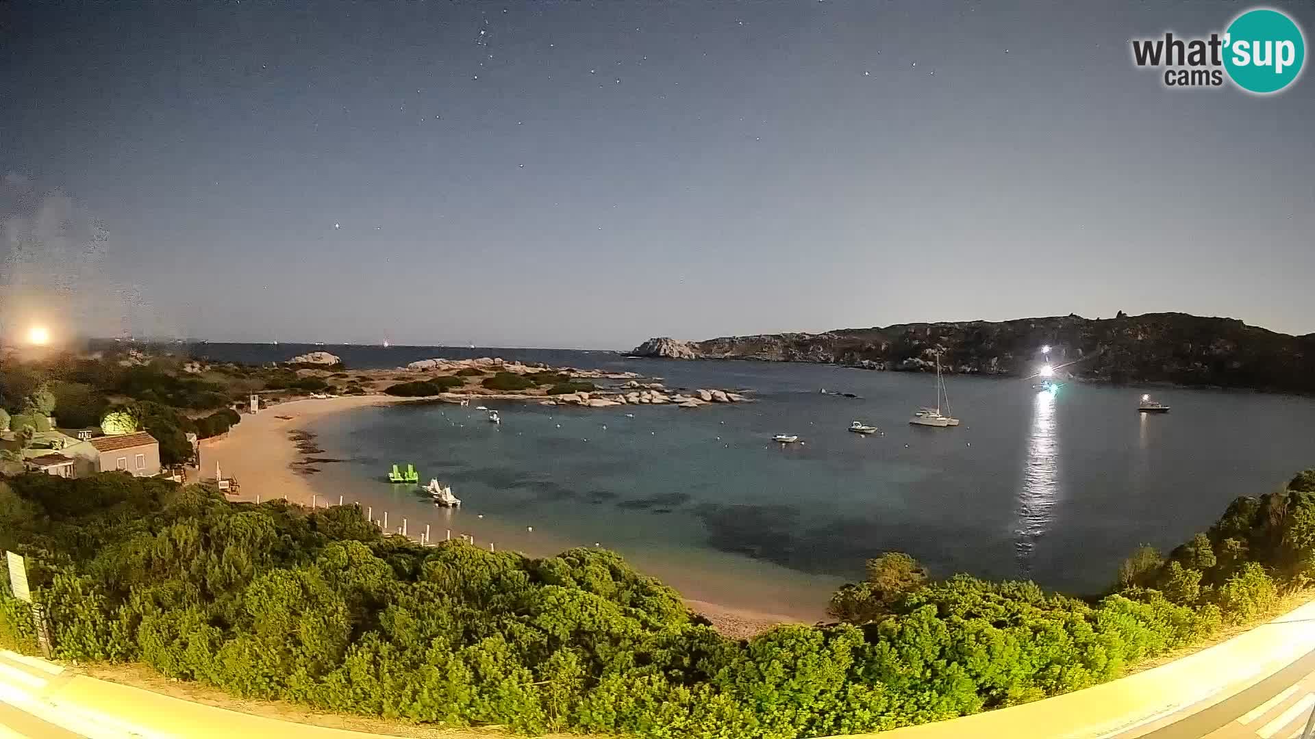 Webcam Rena di Levante – Live View from Capo Testa